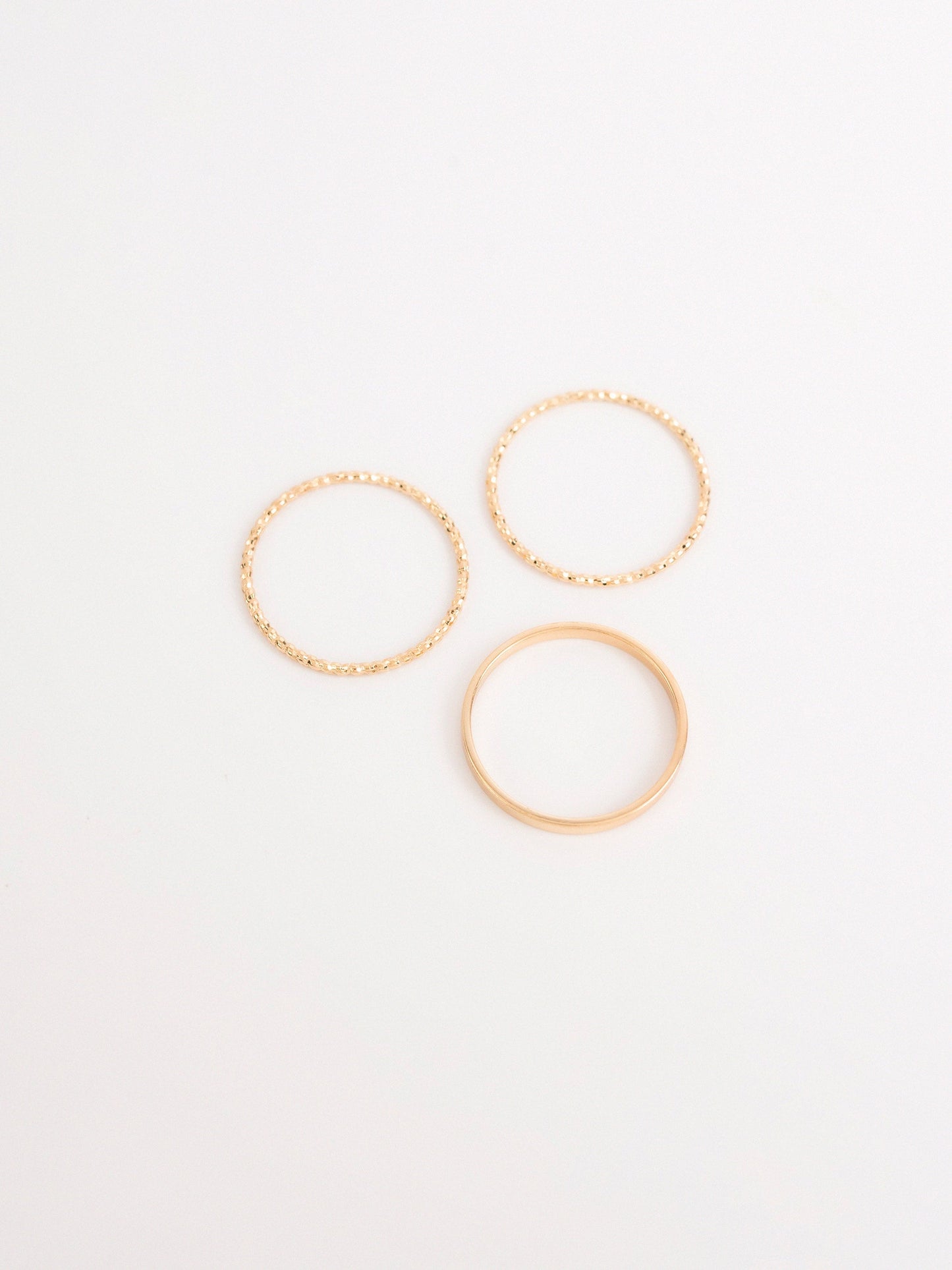 Stone Ring Set
