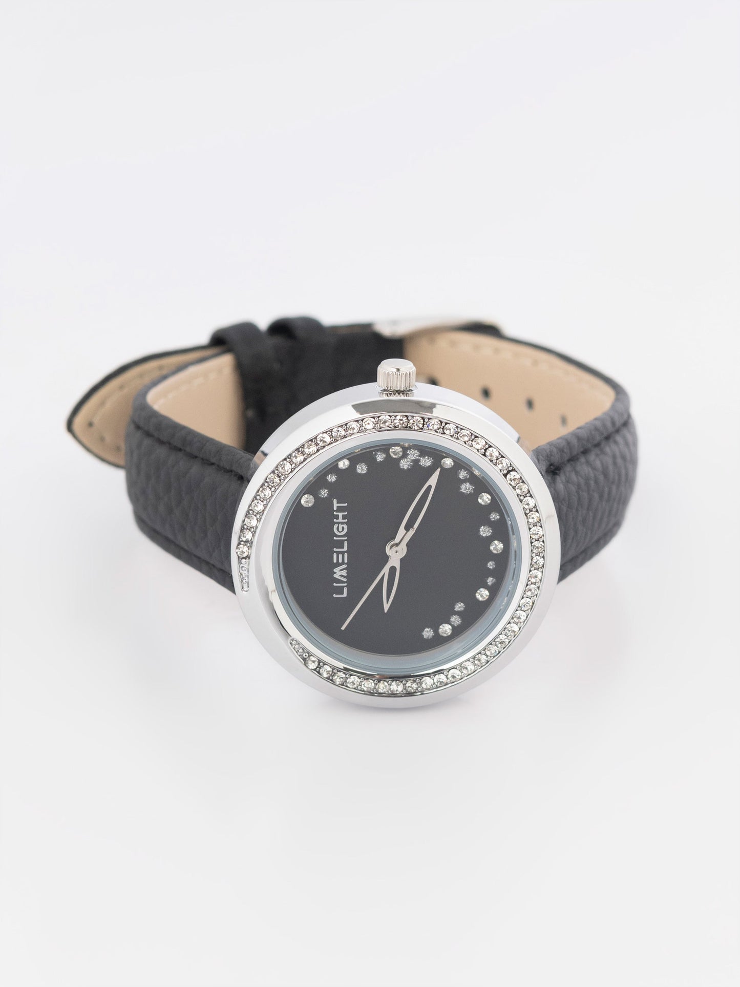 Crystal-Studded Watch