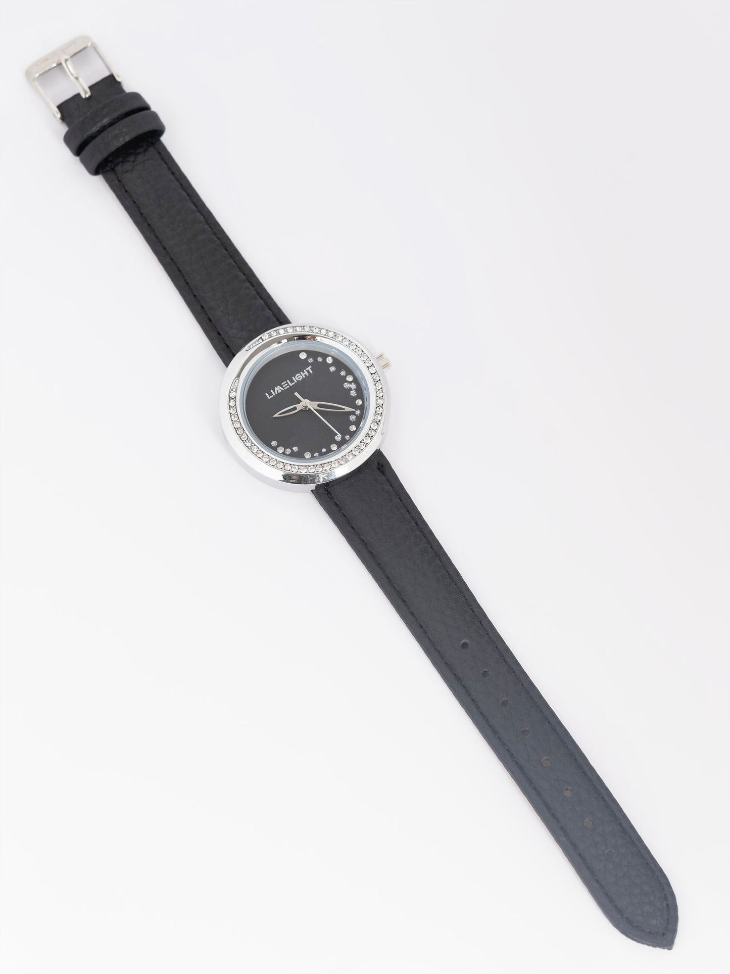 Crystal-Studded Watch