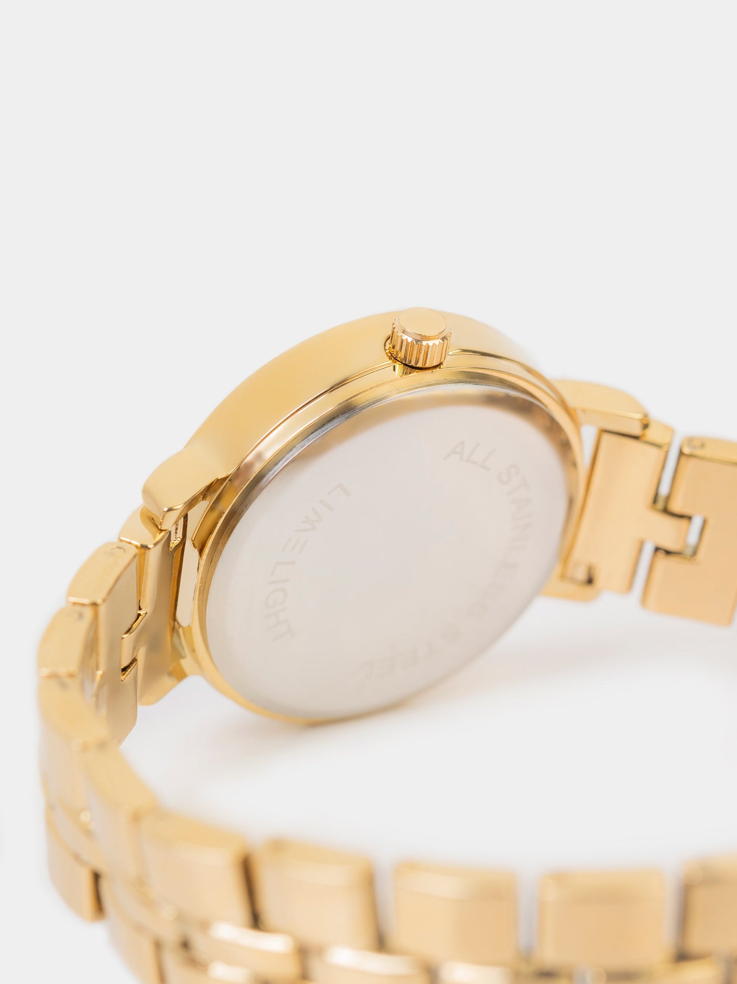 Embellished Round Watch