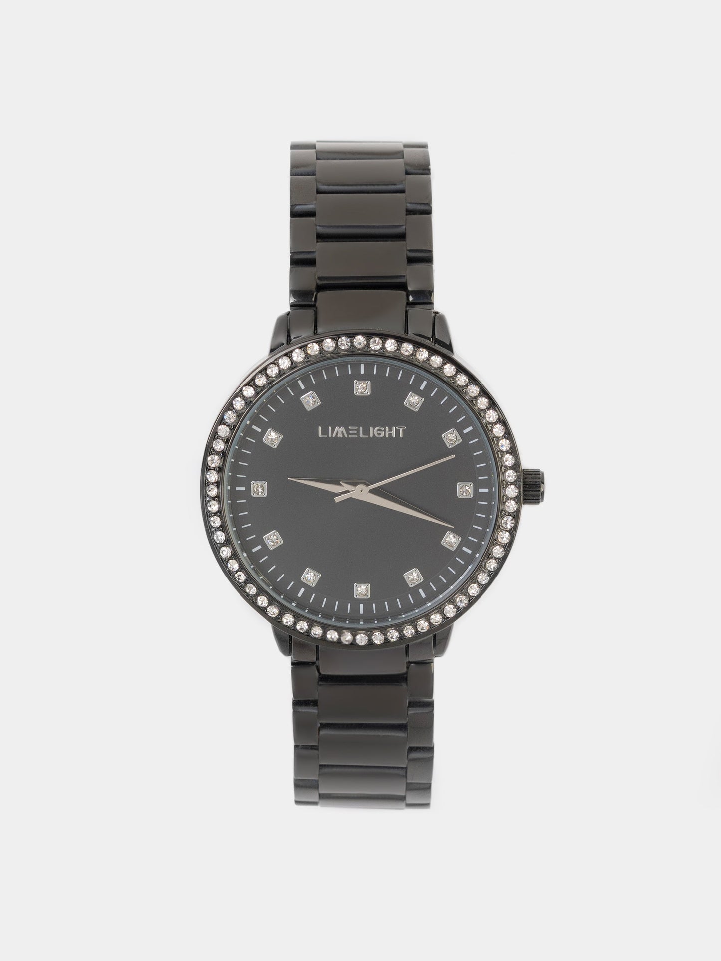 Crystal-Studded Watch