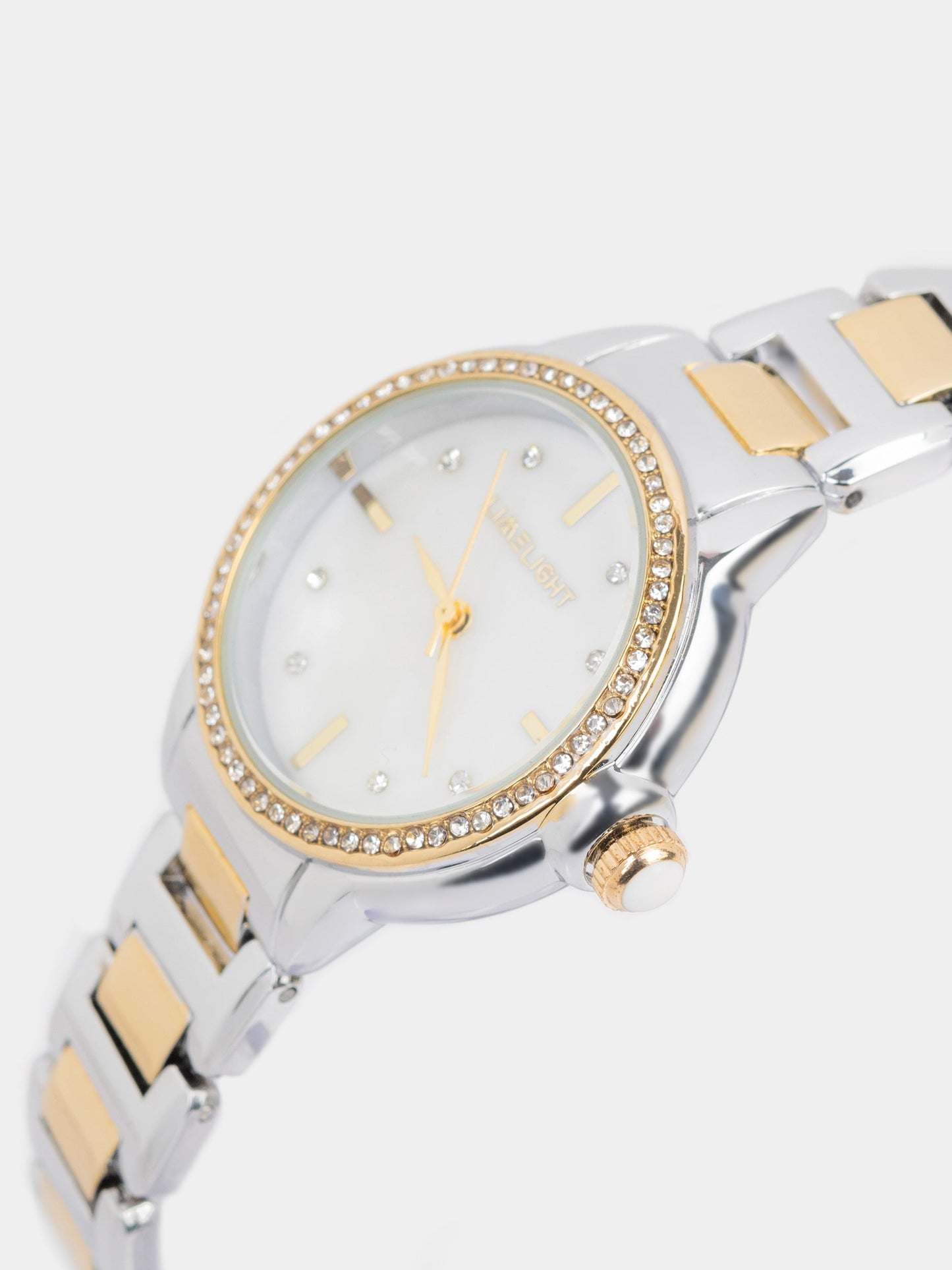 Metallic Embellished Watch