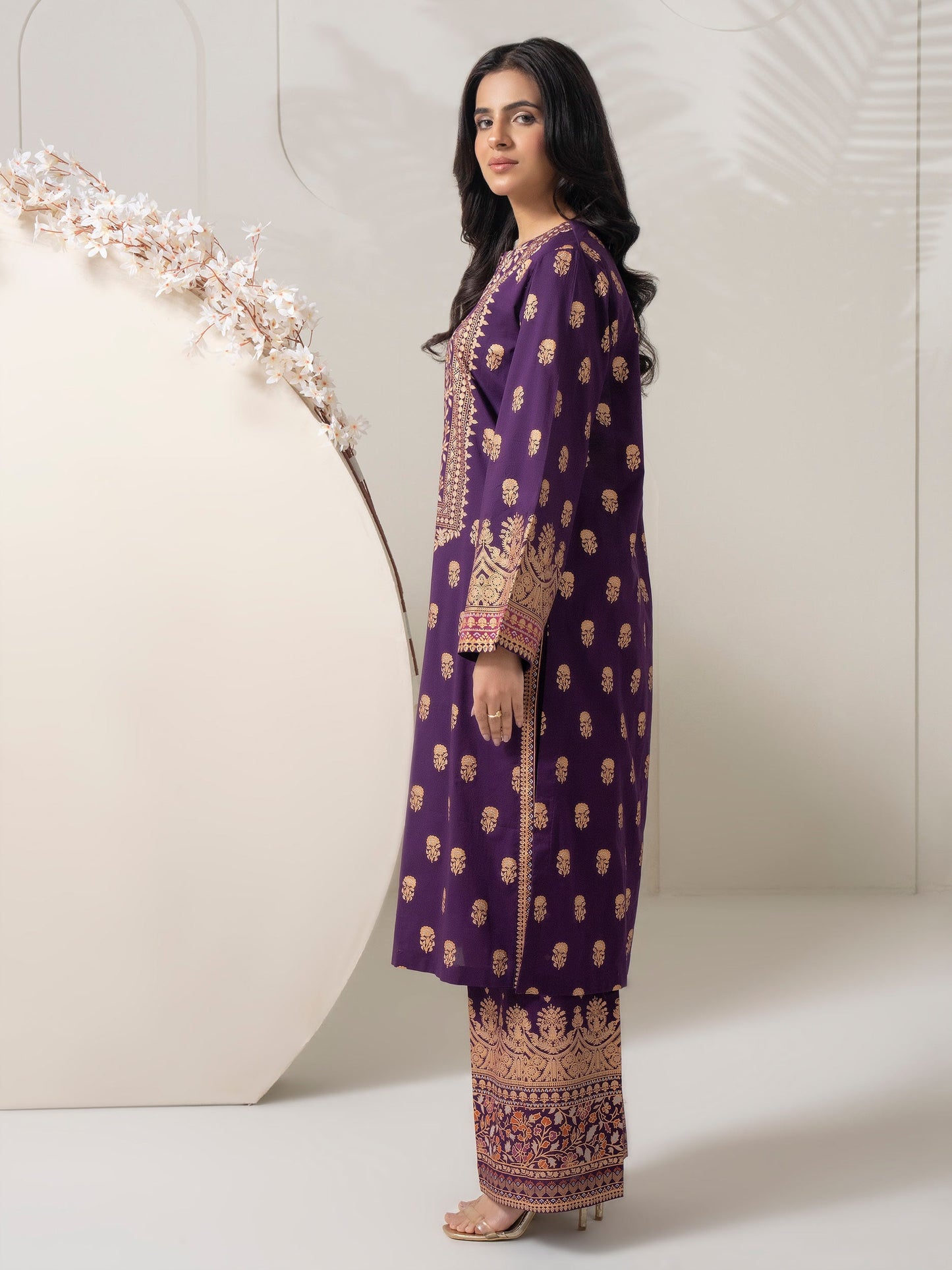 2 Piece Lawn Suit-Paste Print (Pret)