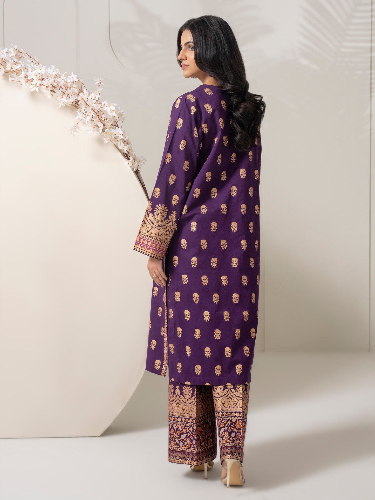 2 Piece Lawn Suit-Paste Print (Pret)