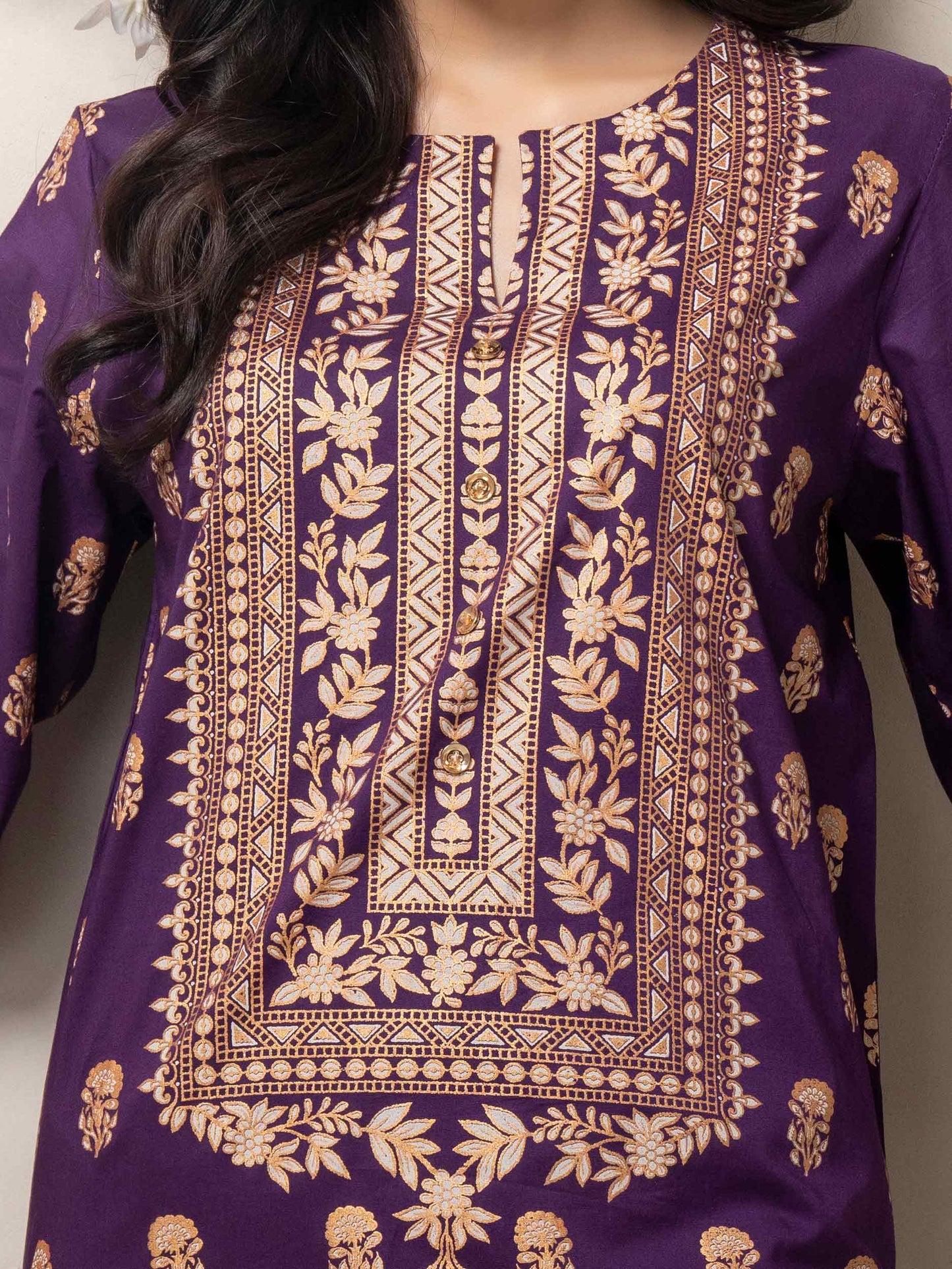 2 Piece Lawn Suit-Paste Print (Pret)