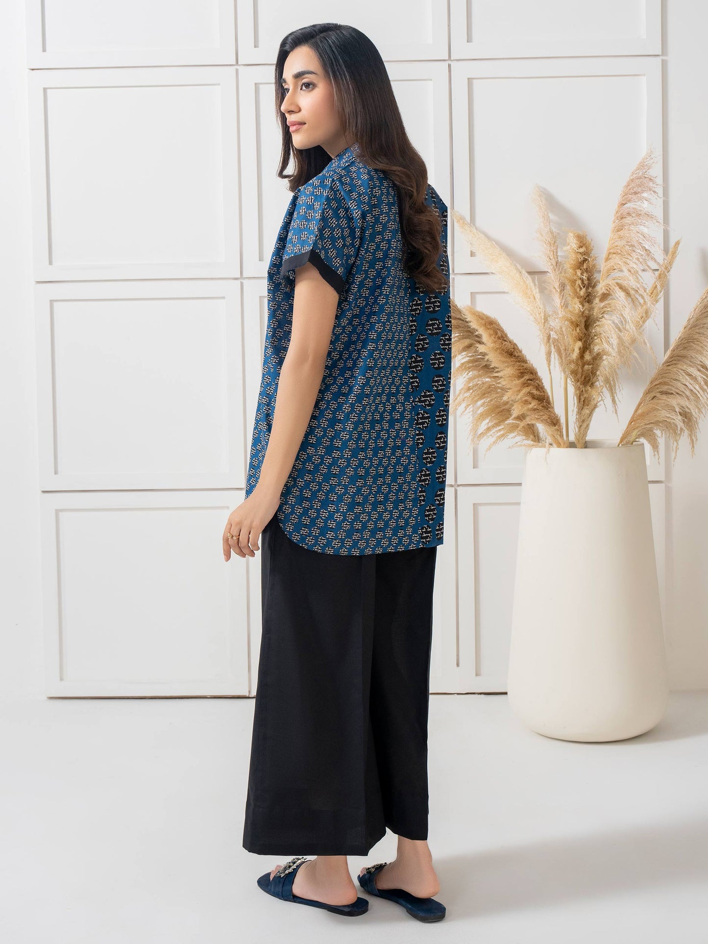Printed Lawn Top
