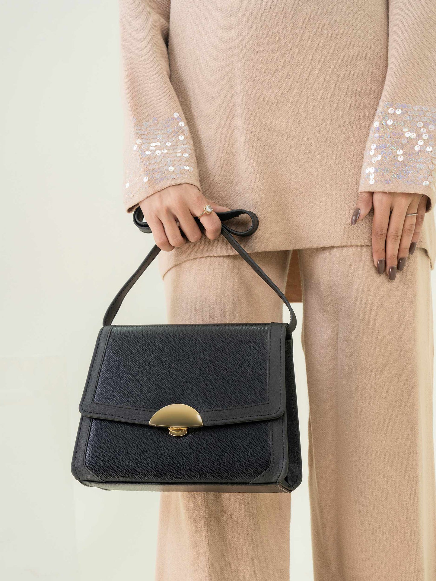 Flap Handbag