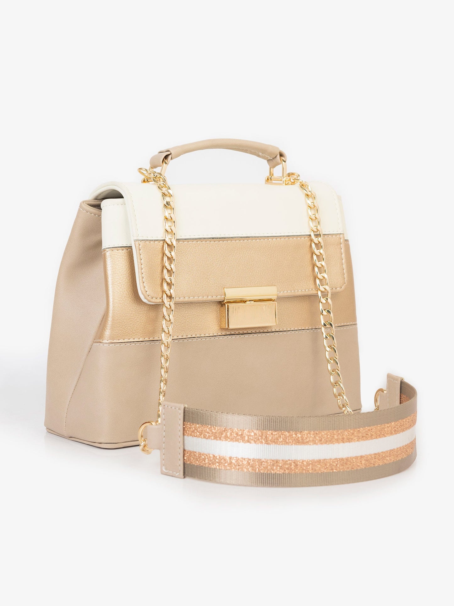 Two-tone Handbag