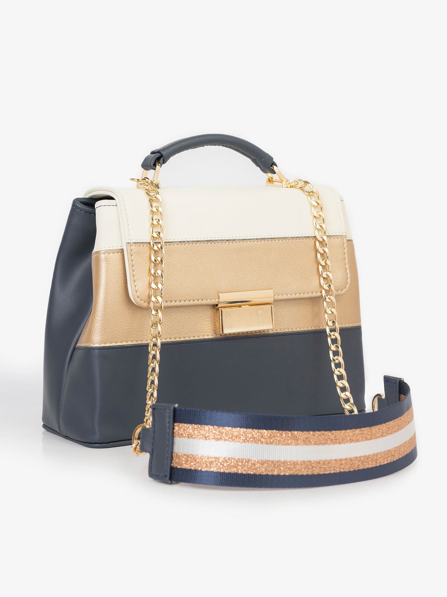 Two-tone Handbag