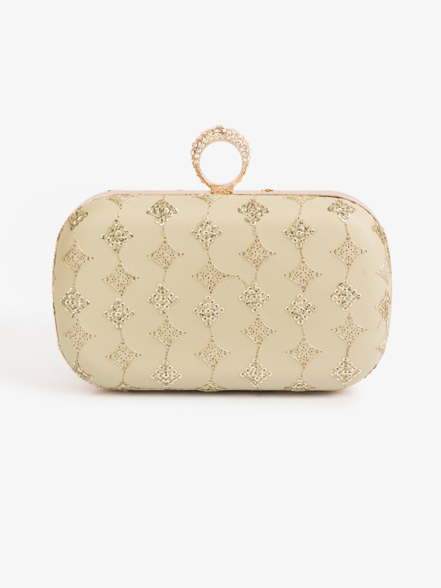 Sequin Embellished Clutch