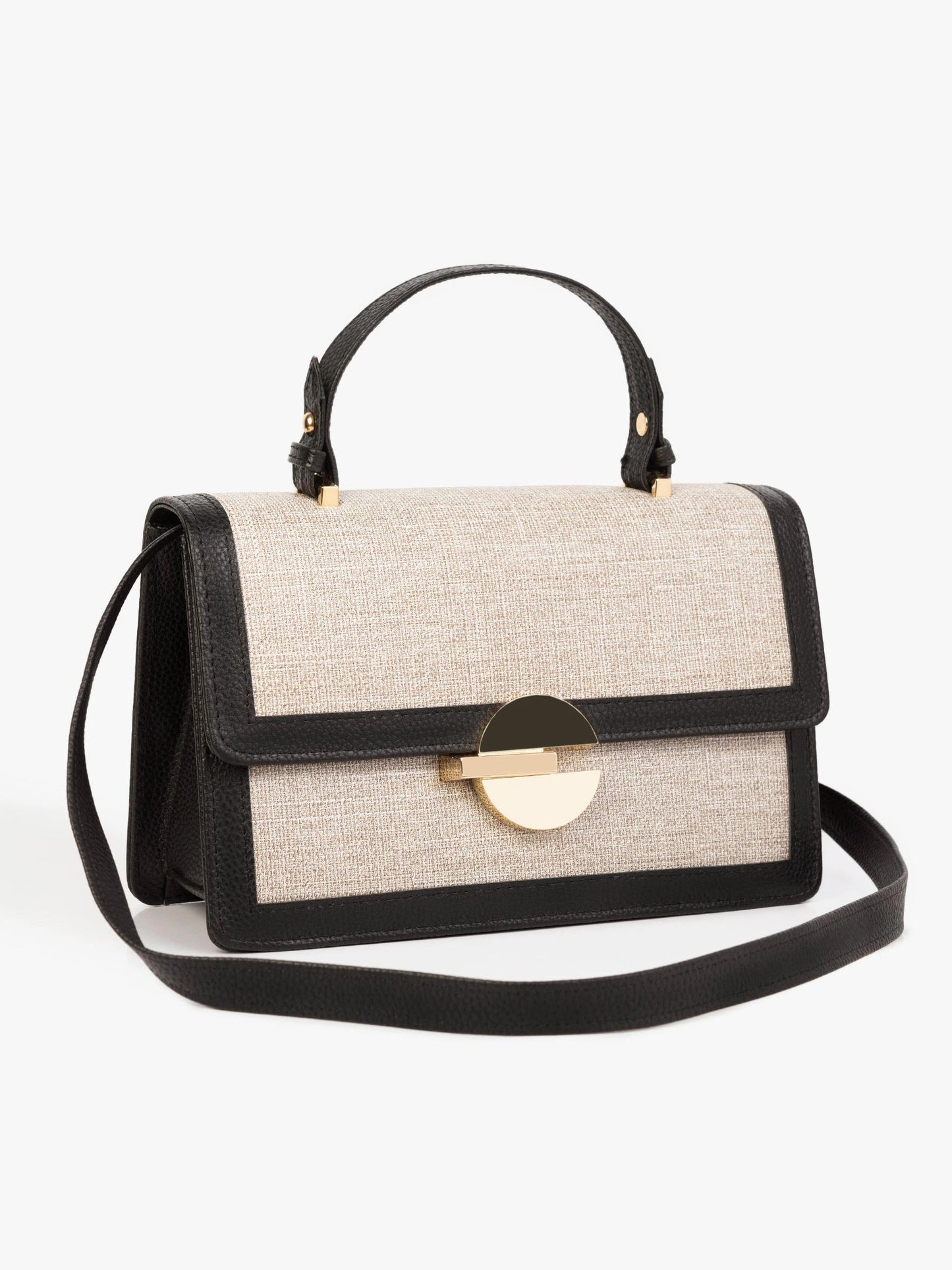 Two-toned Handlbag