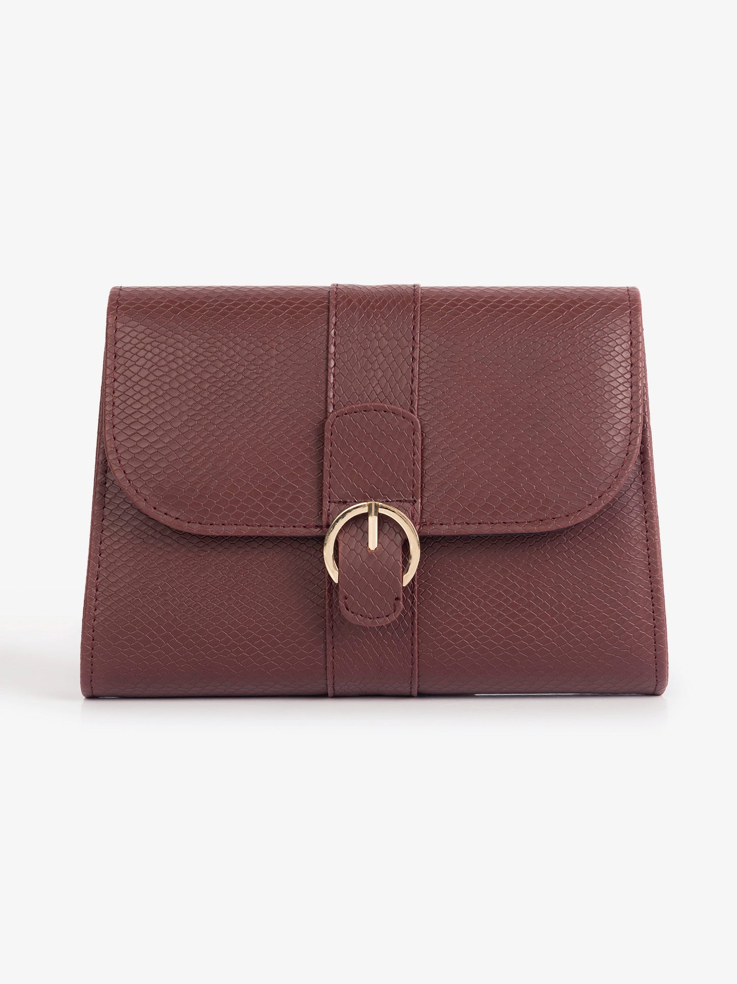 Snake Patterned Clutch