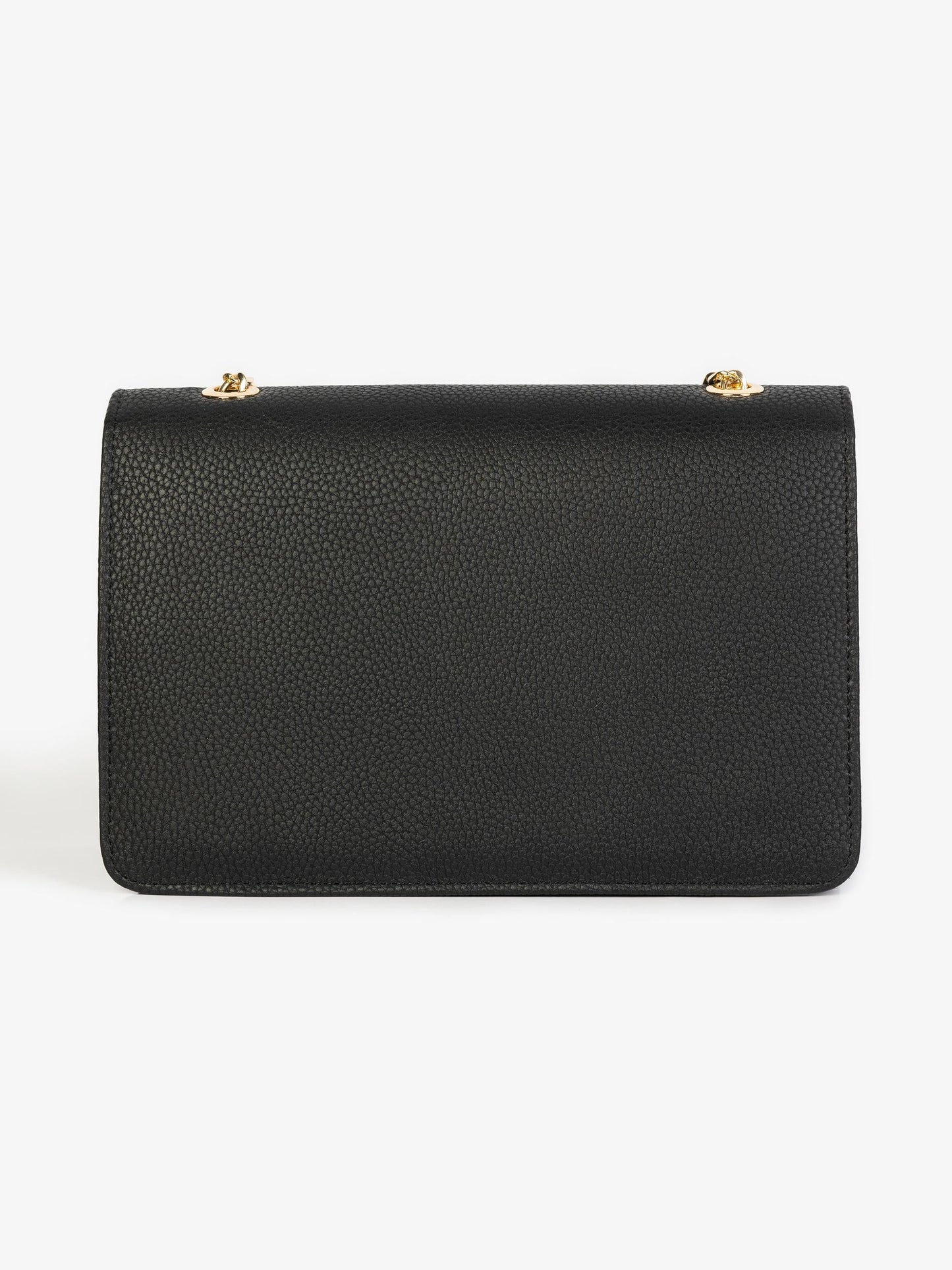 Textured Flap Handbag