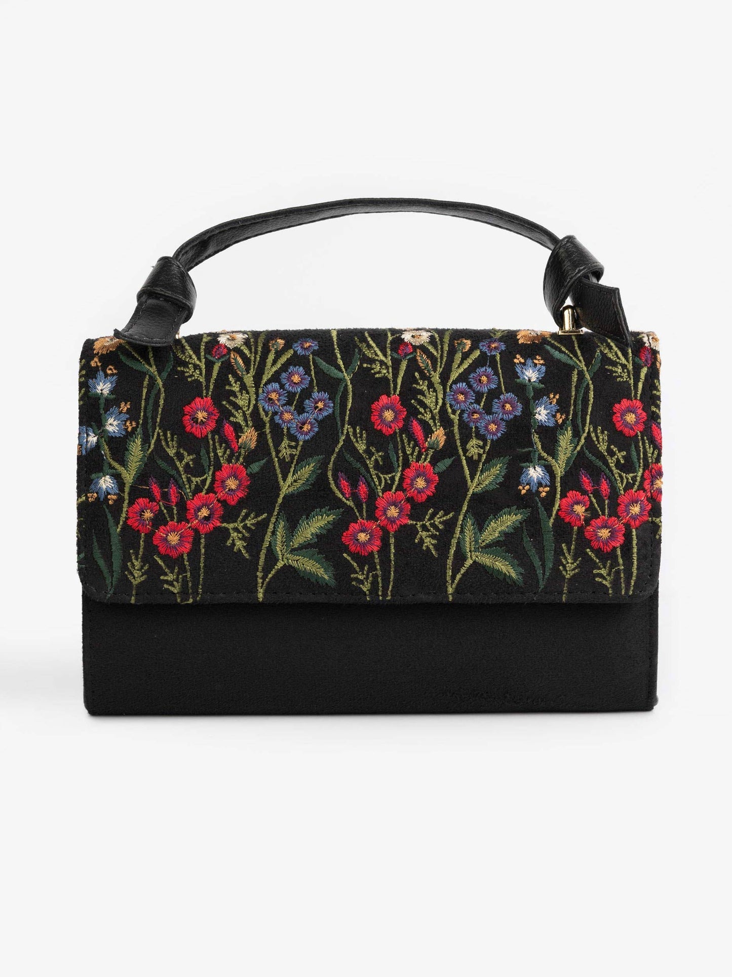 Embroidered Clutch