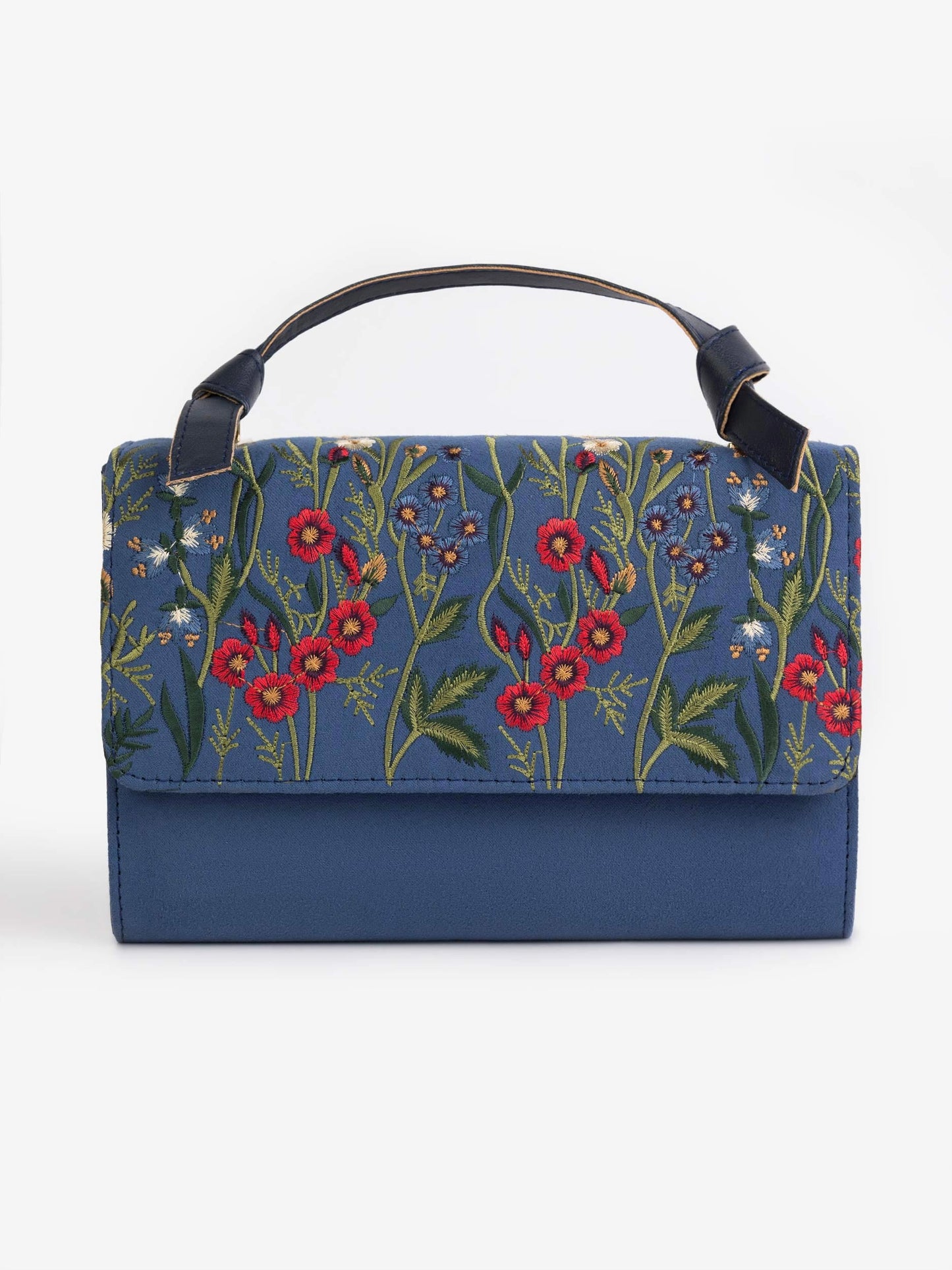 Embroidered Clutch