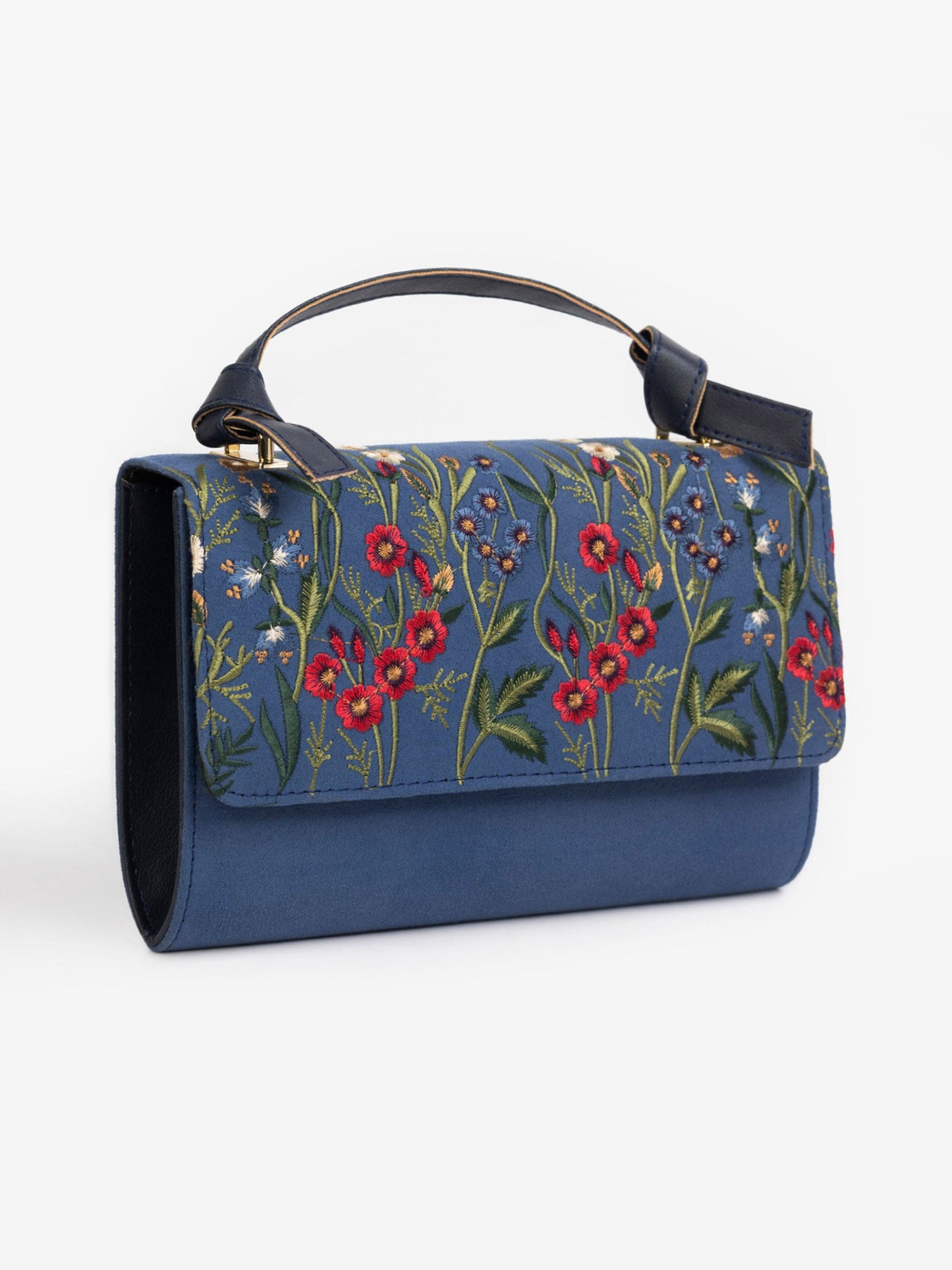 Embroidered Clutch