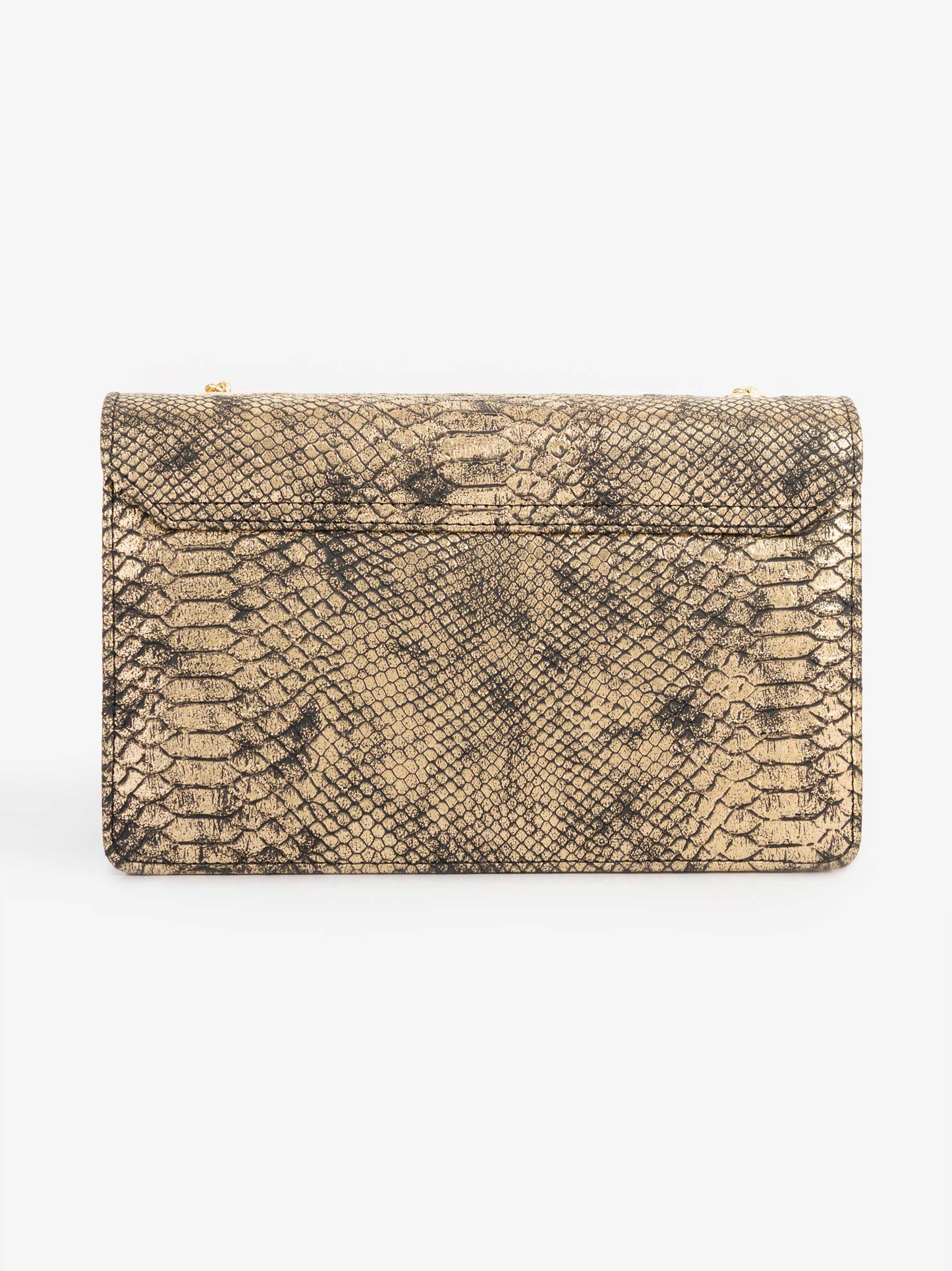 Snake Textured Handbag