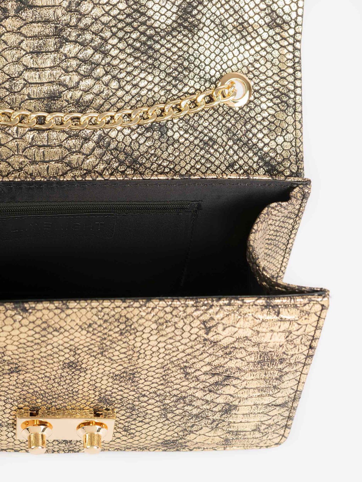 Snake Textured Handbag