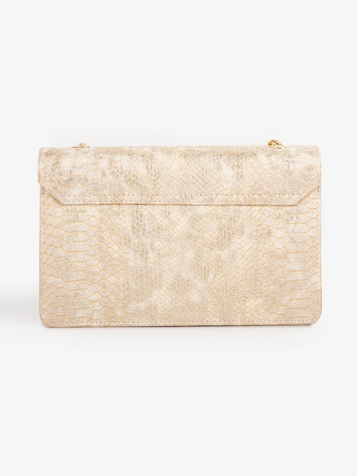 Snake Textured Handbag