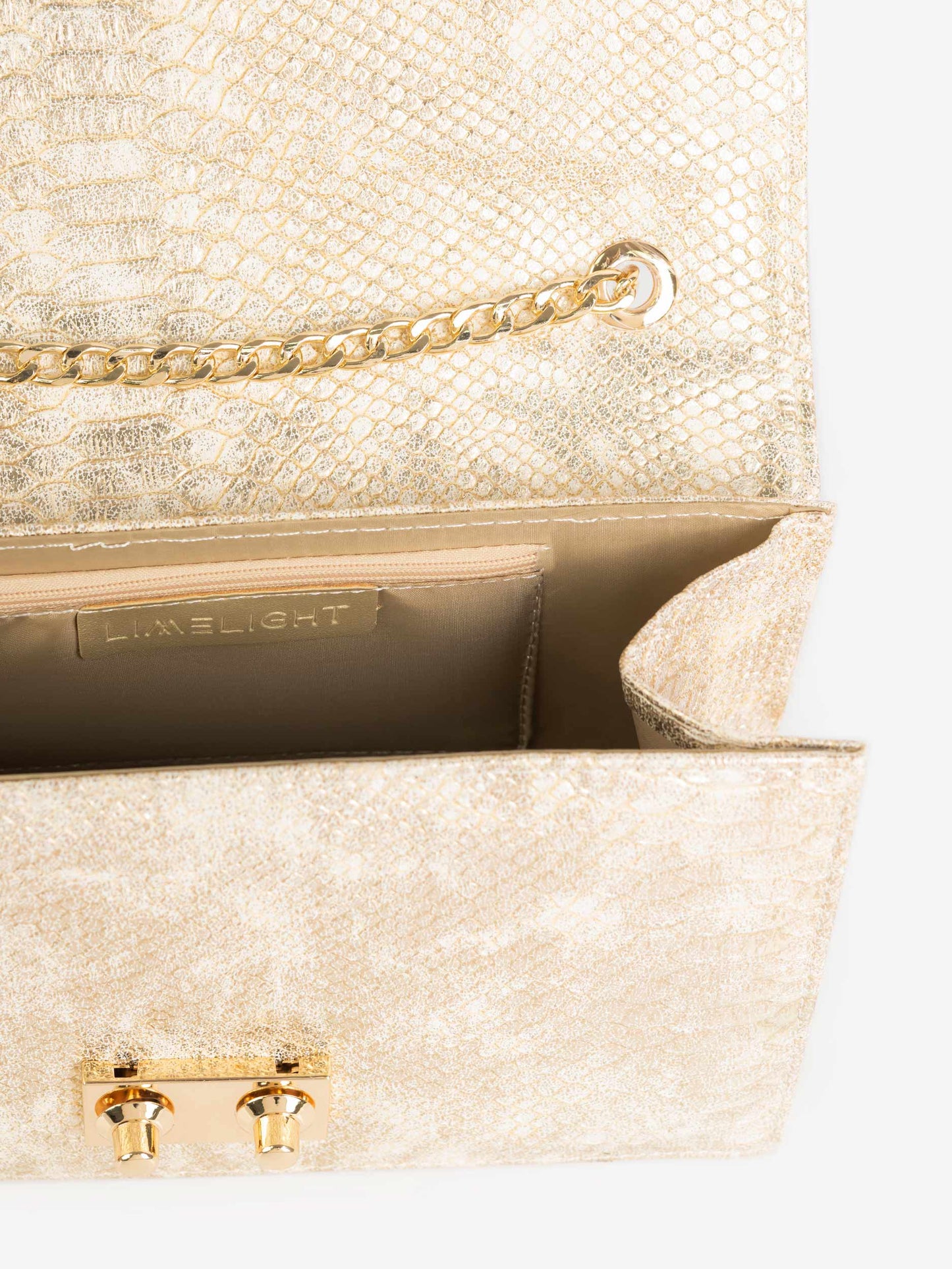 Snake Textured Handbag