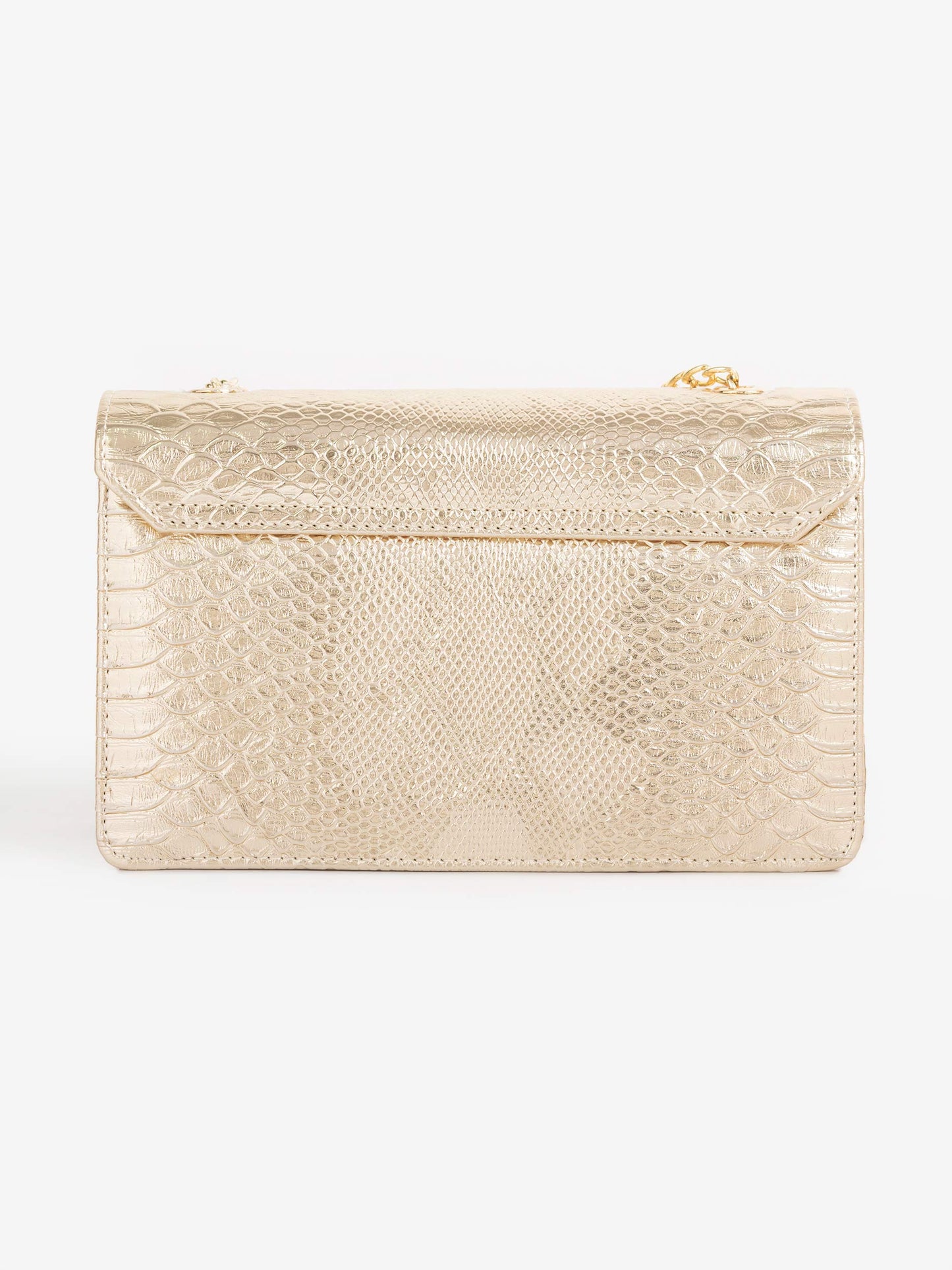 Snake Textured Handbag