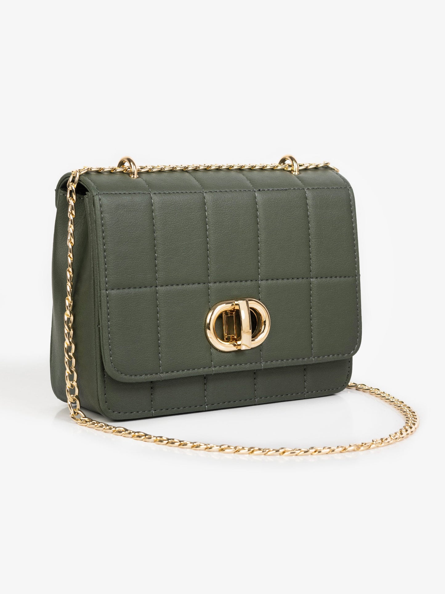 Box Pattern Handbag