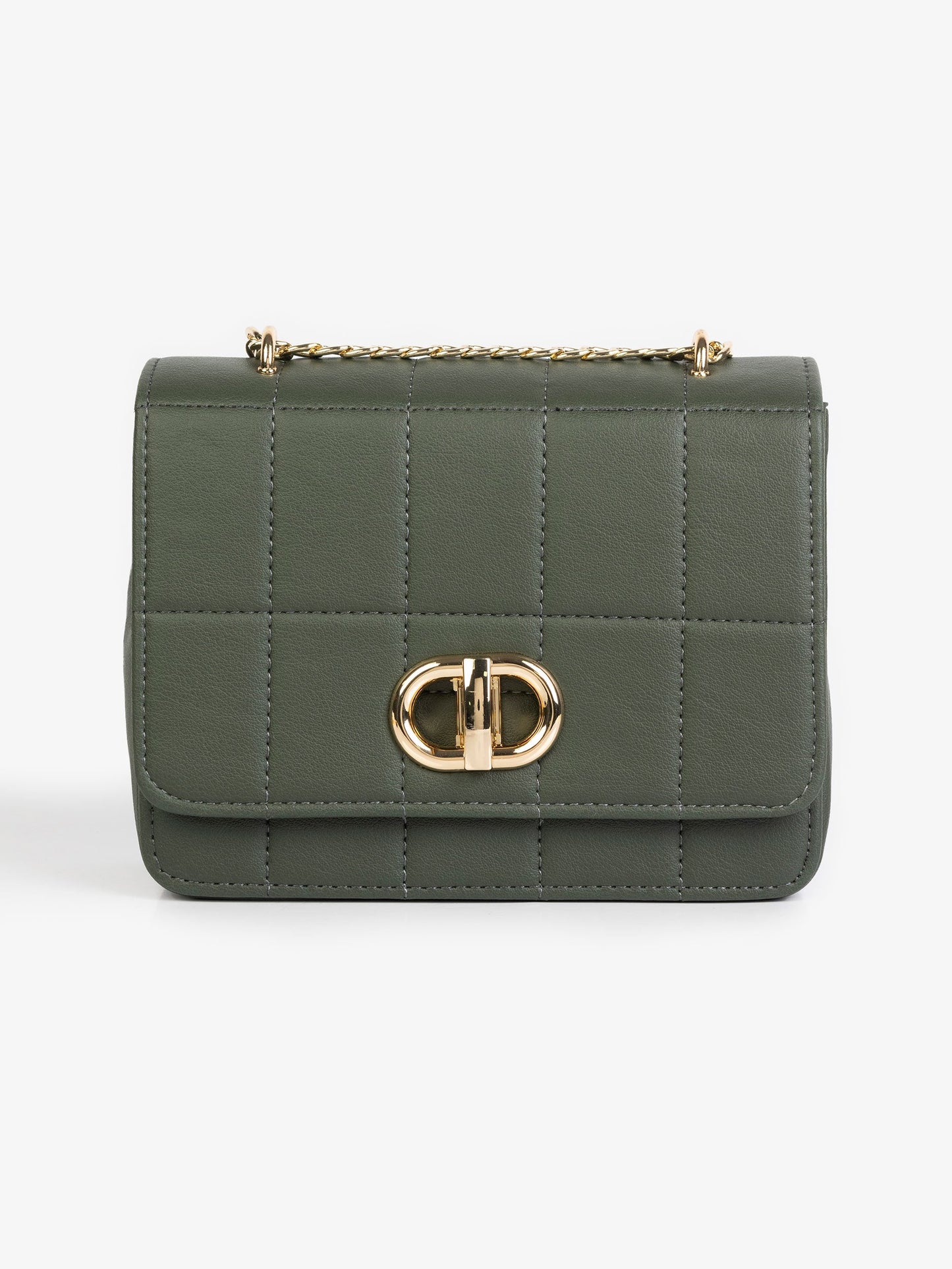 Box Pattern Handbag