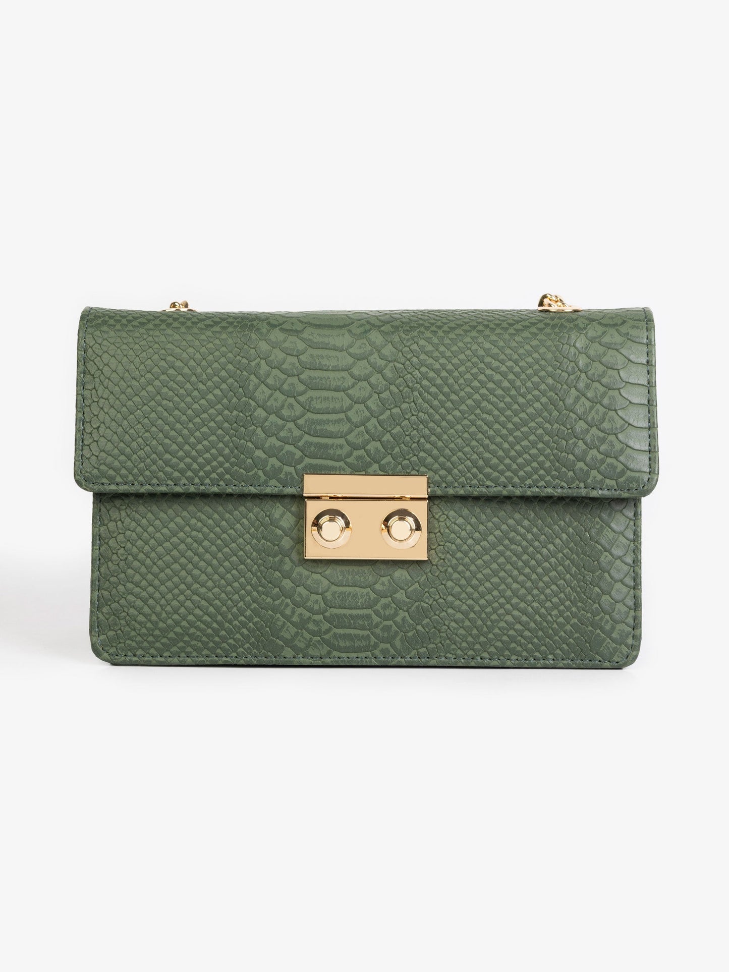 Snakeskin Texture Handbag