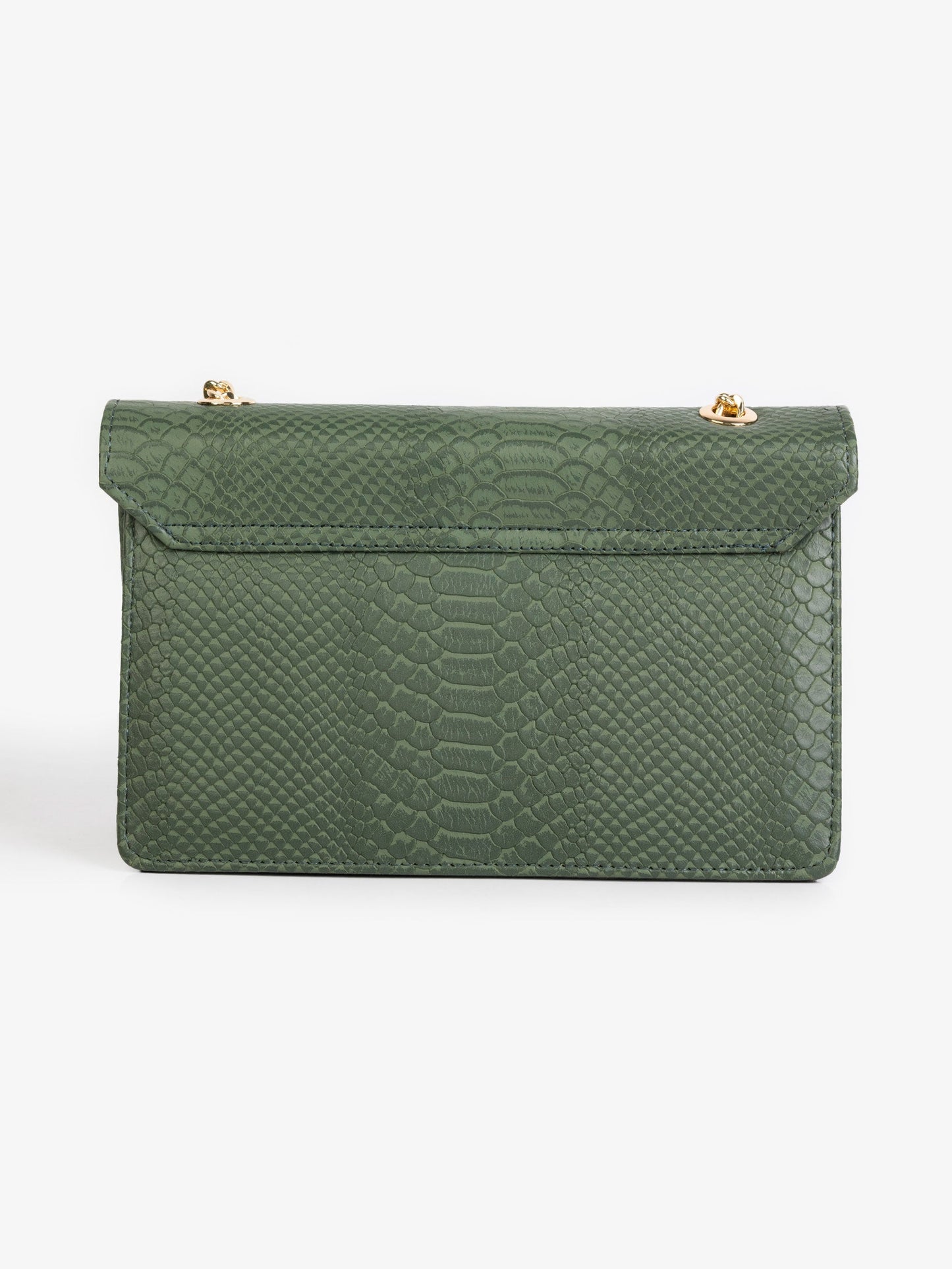 Snakeskin Texture Handbag