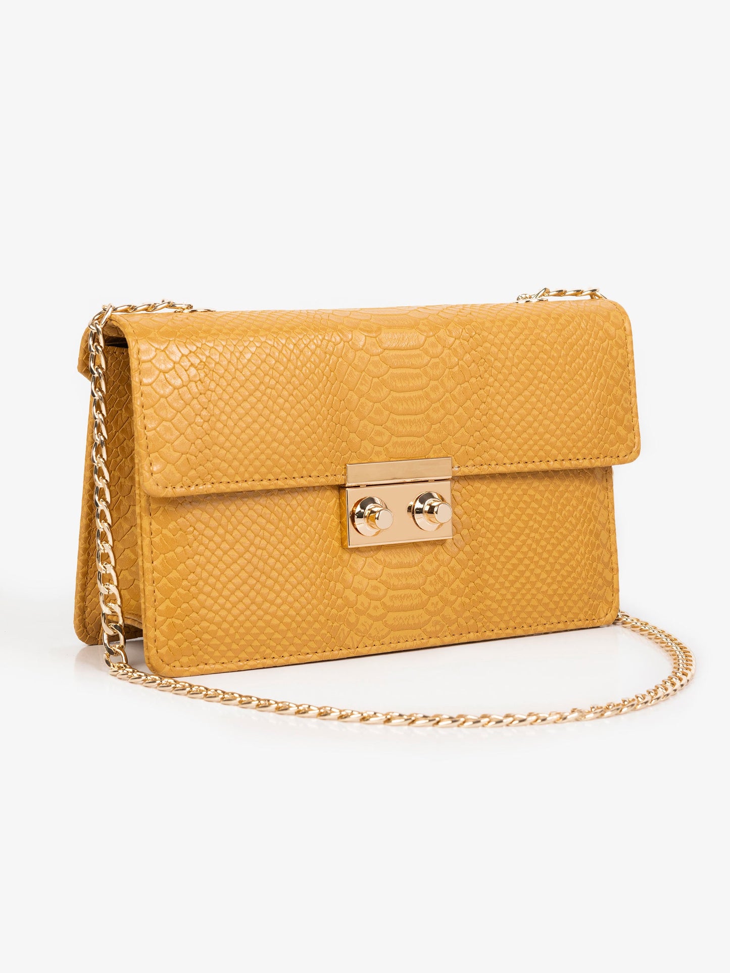 Snakeskin Texture Handbag