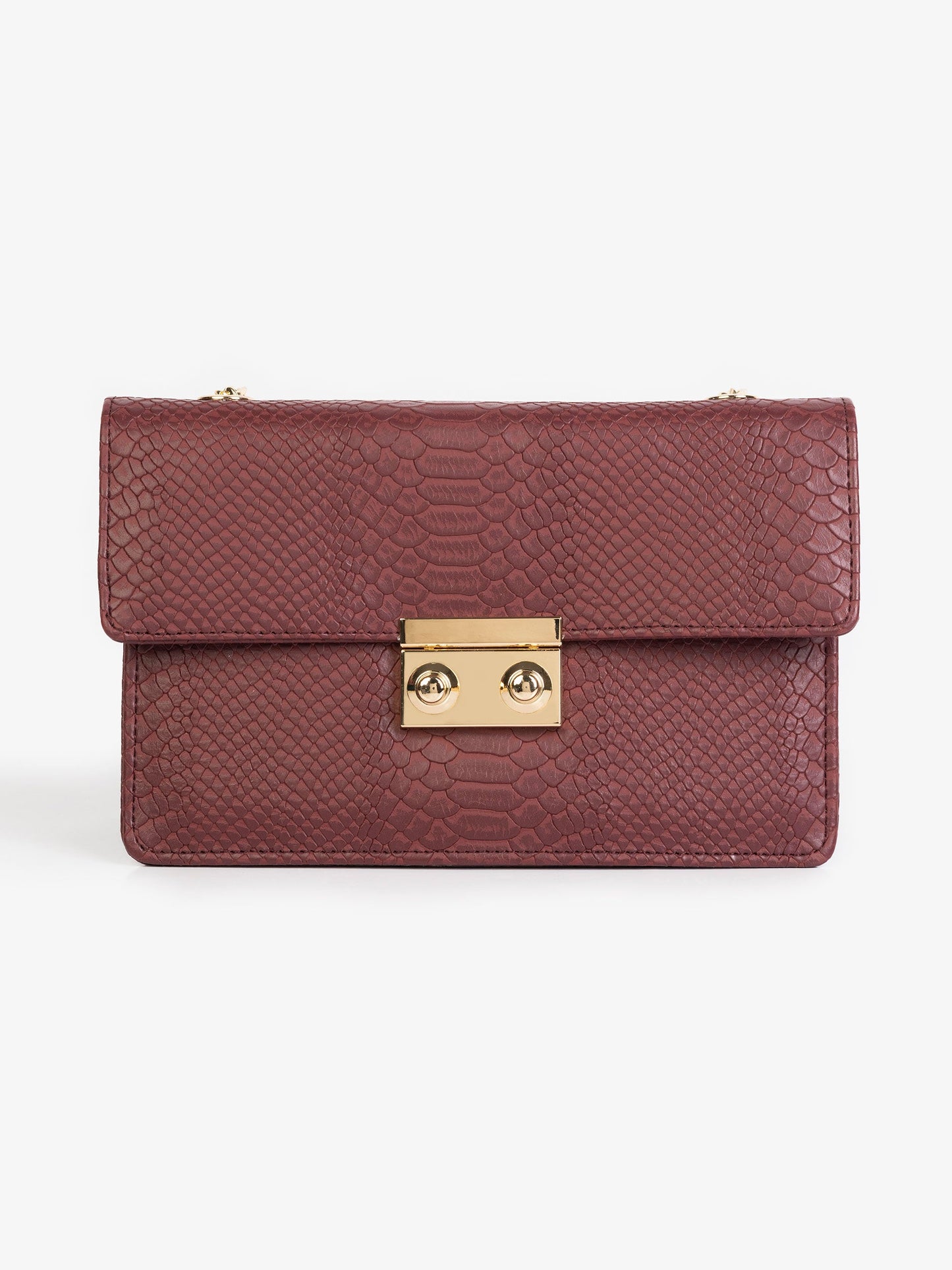 Snakeskin Texture Handbag