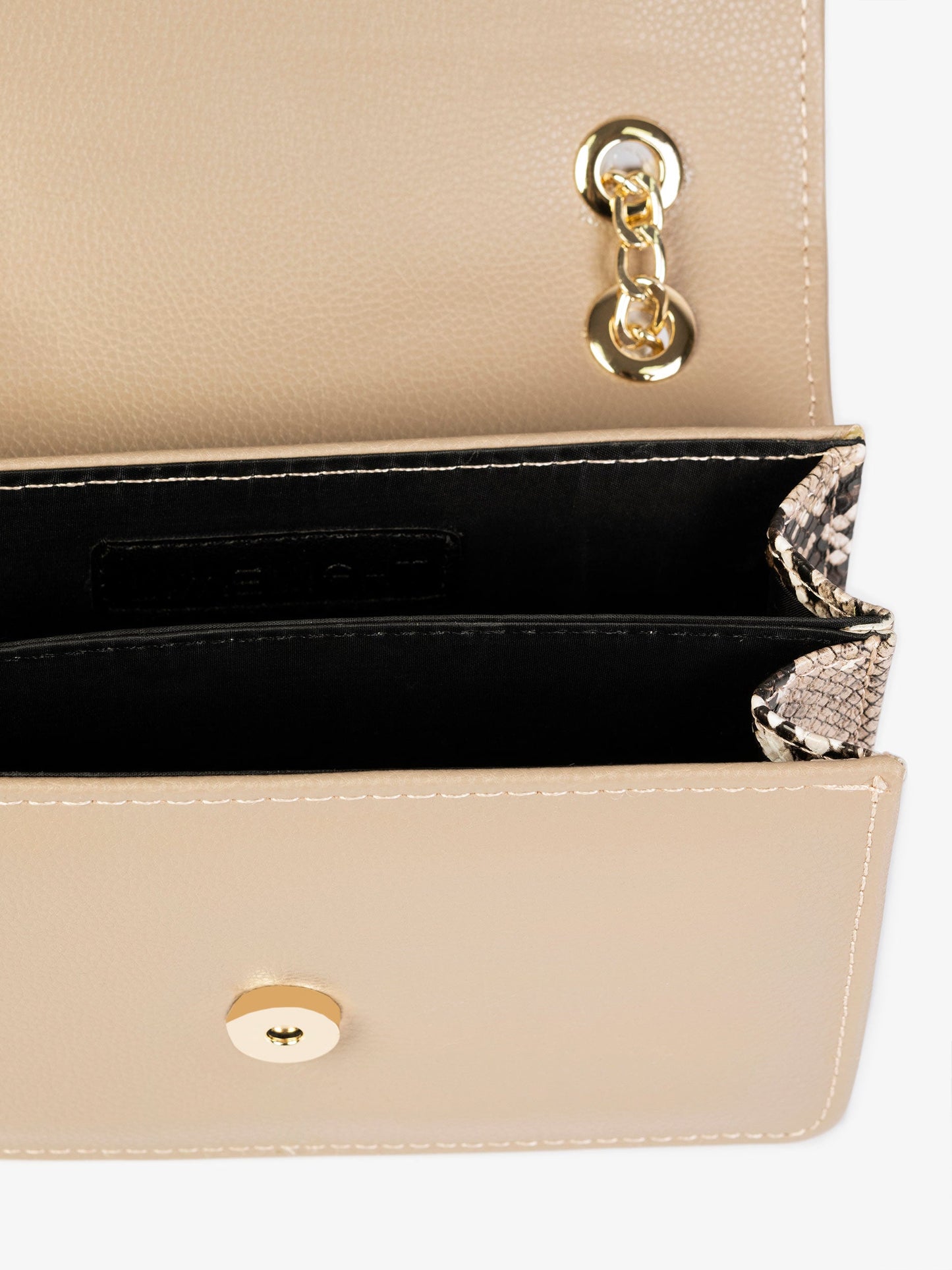 Snakeskin Handle Bag