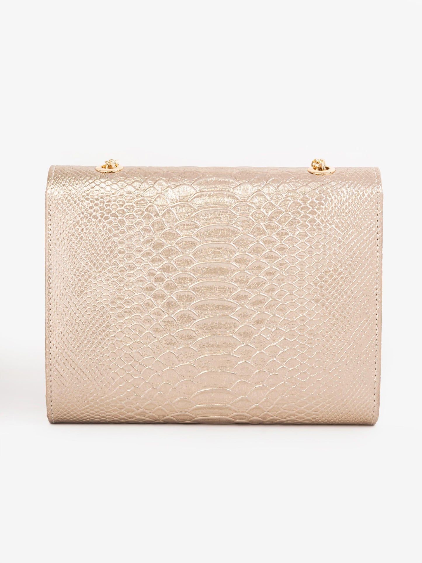 Snake Textured Clutch