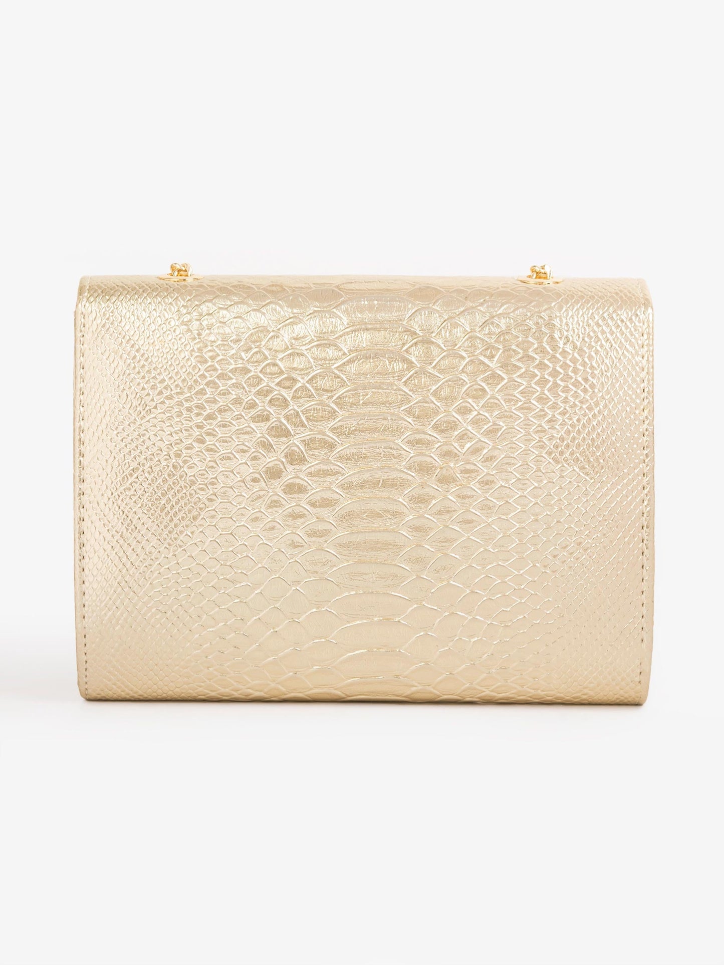 Snake Textured Clutch