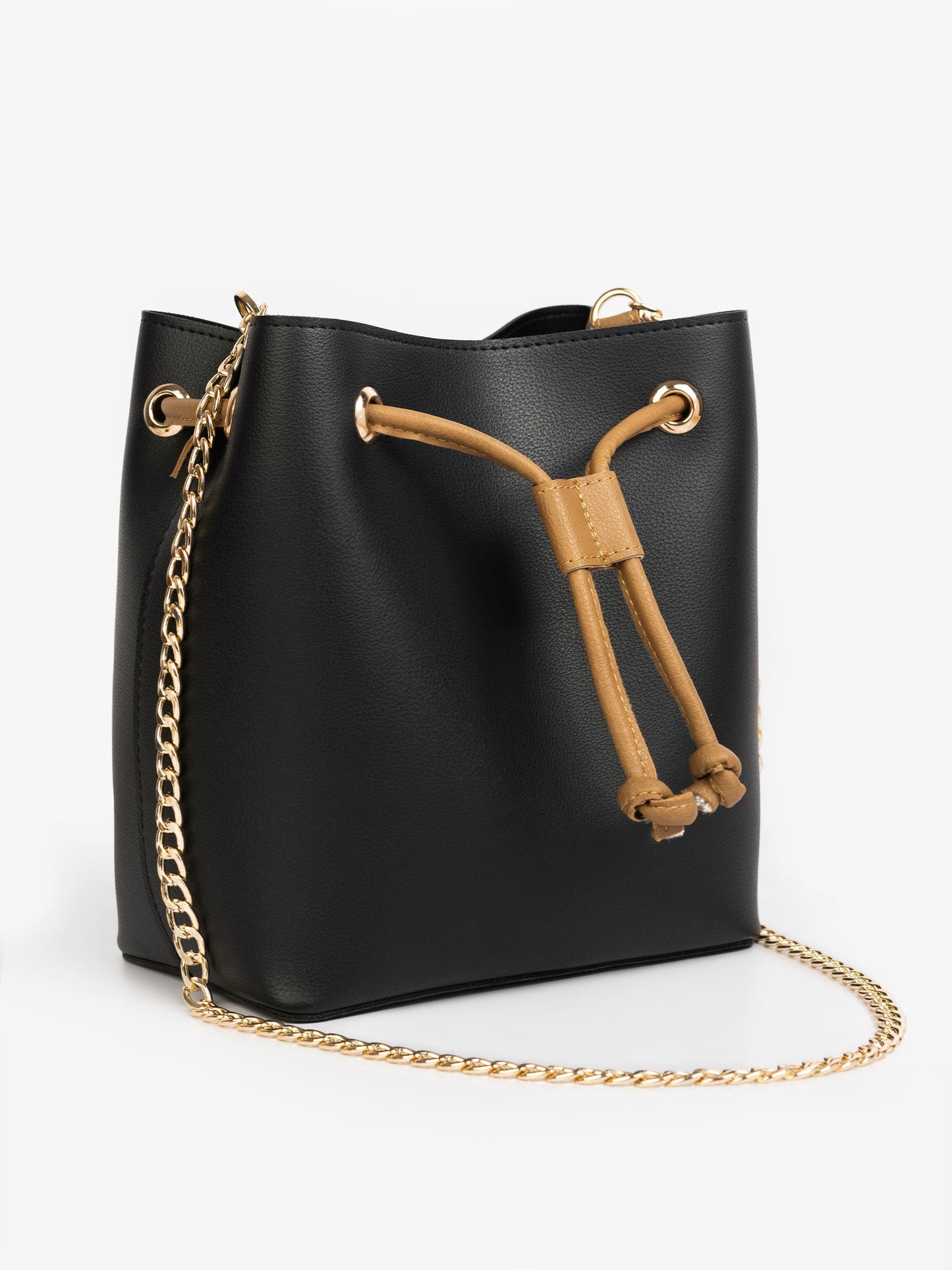 Drawstring Bucket Handbag