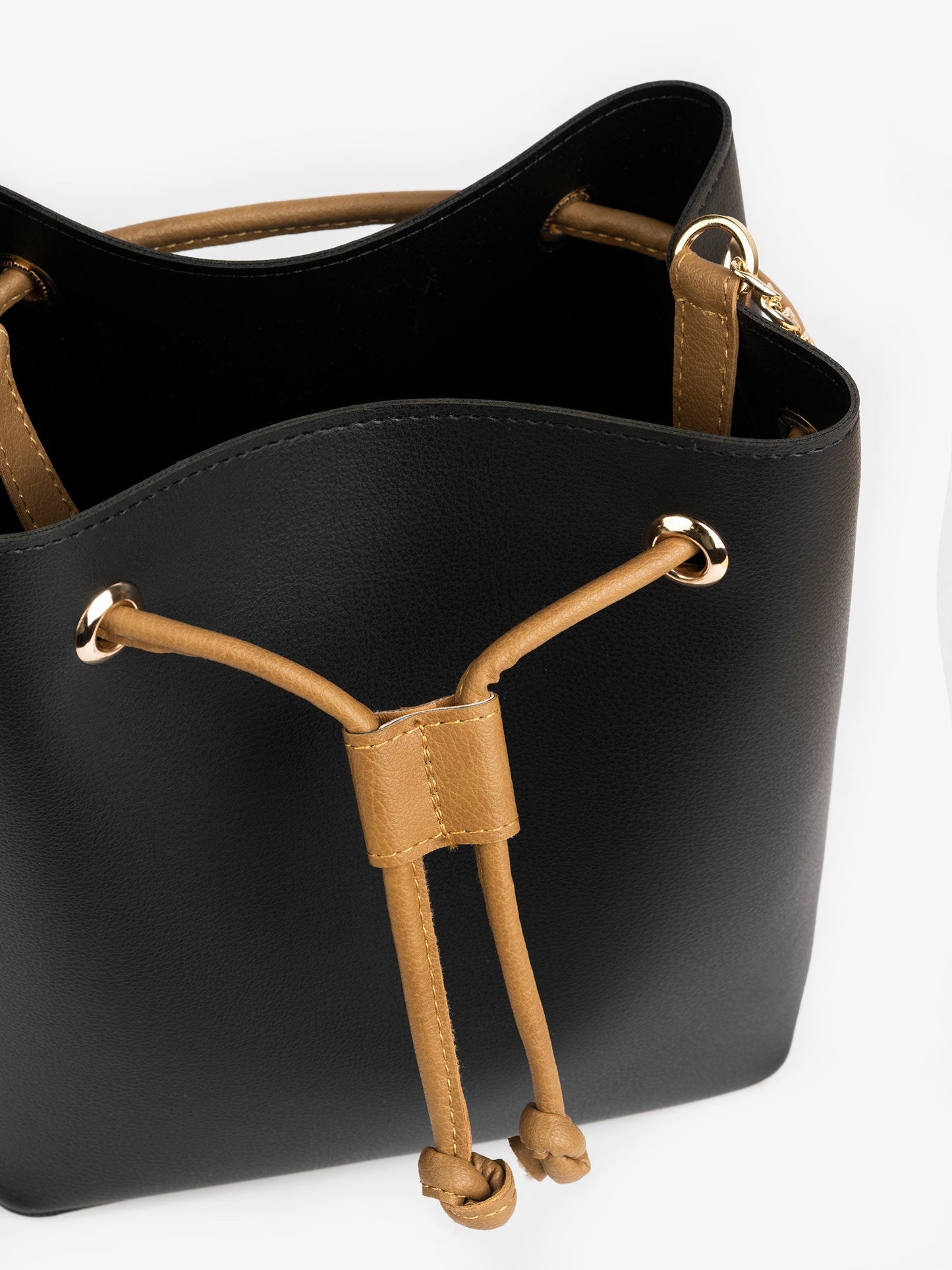Drawstring Bucket Handbag