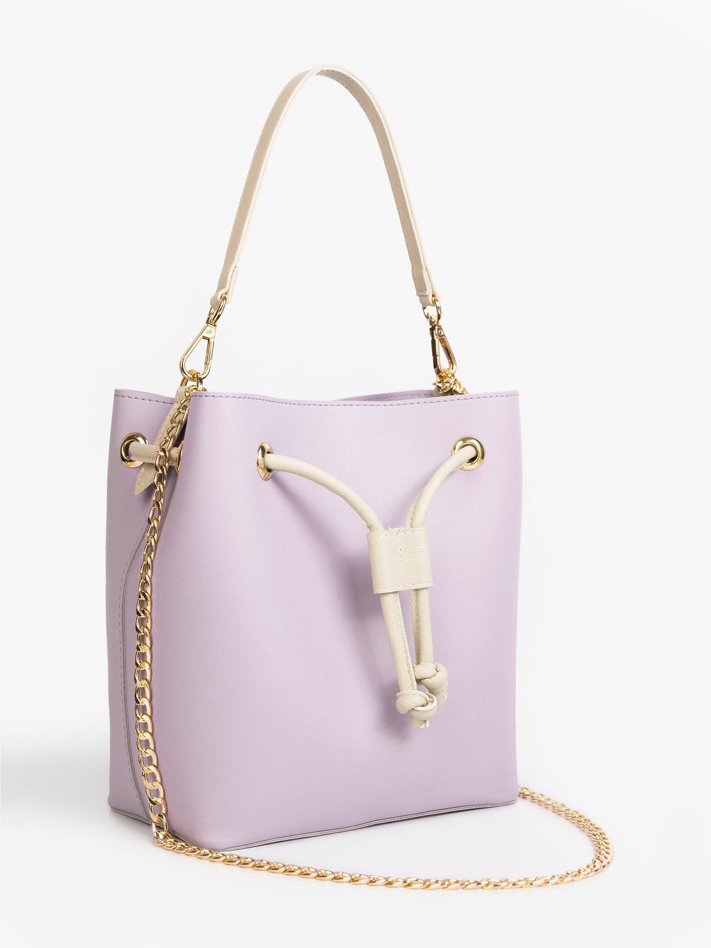 Drawstring Bucket Handbag