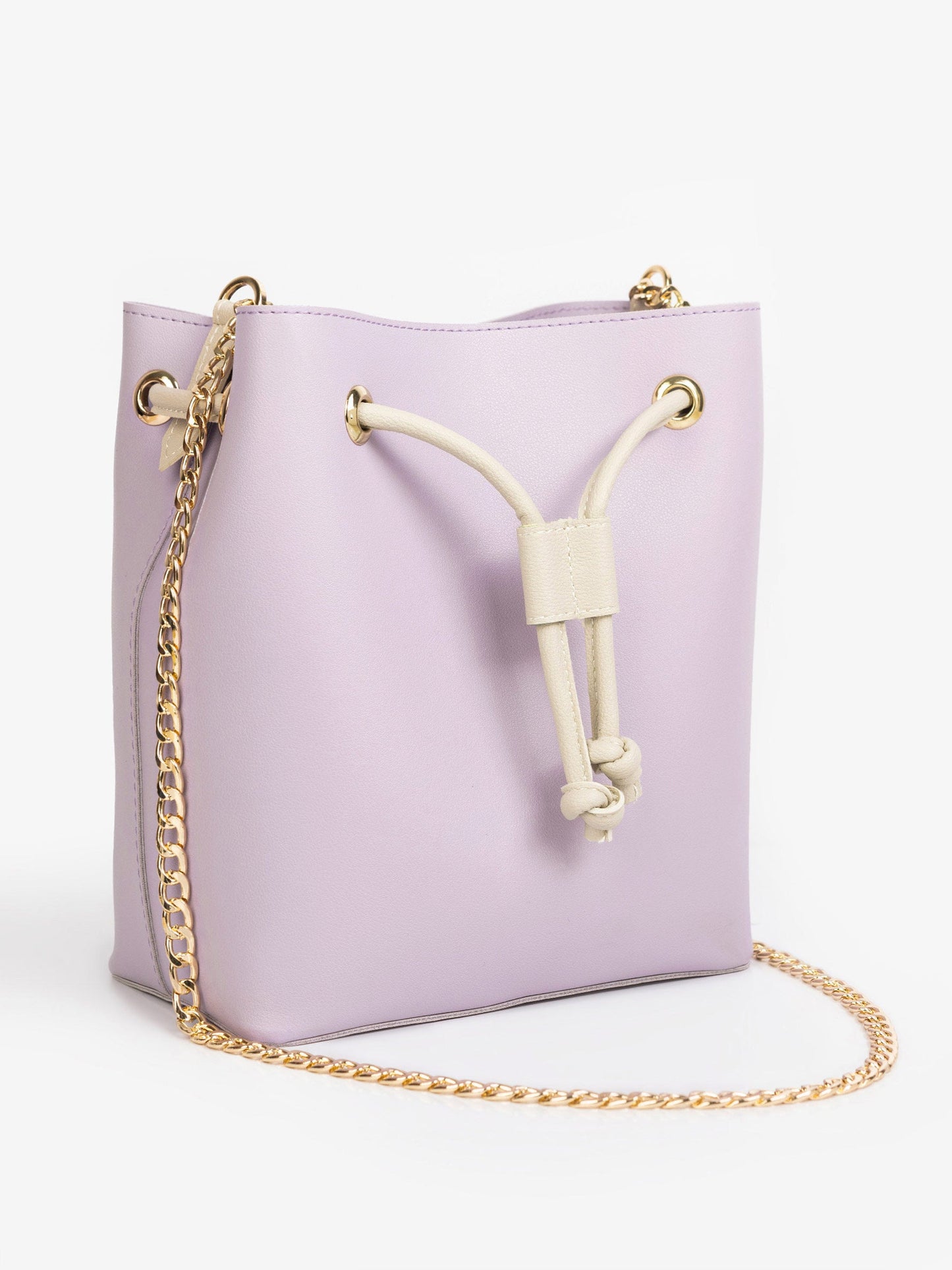 Drawstring Bucket Handbag