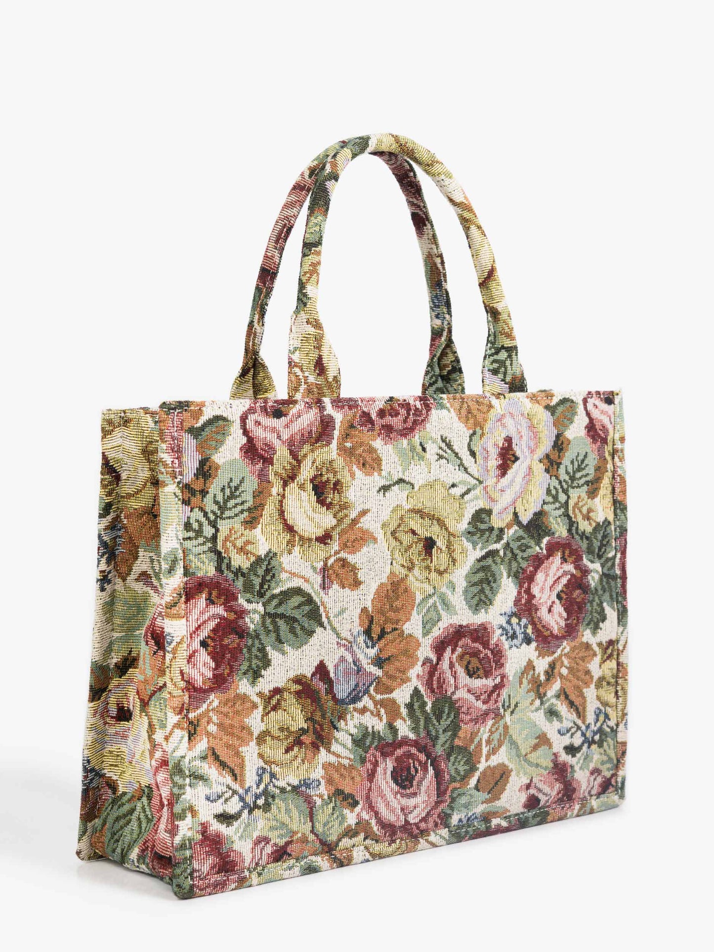 Floral Pattern Tote Bag