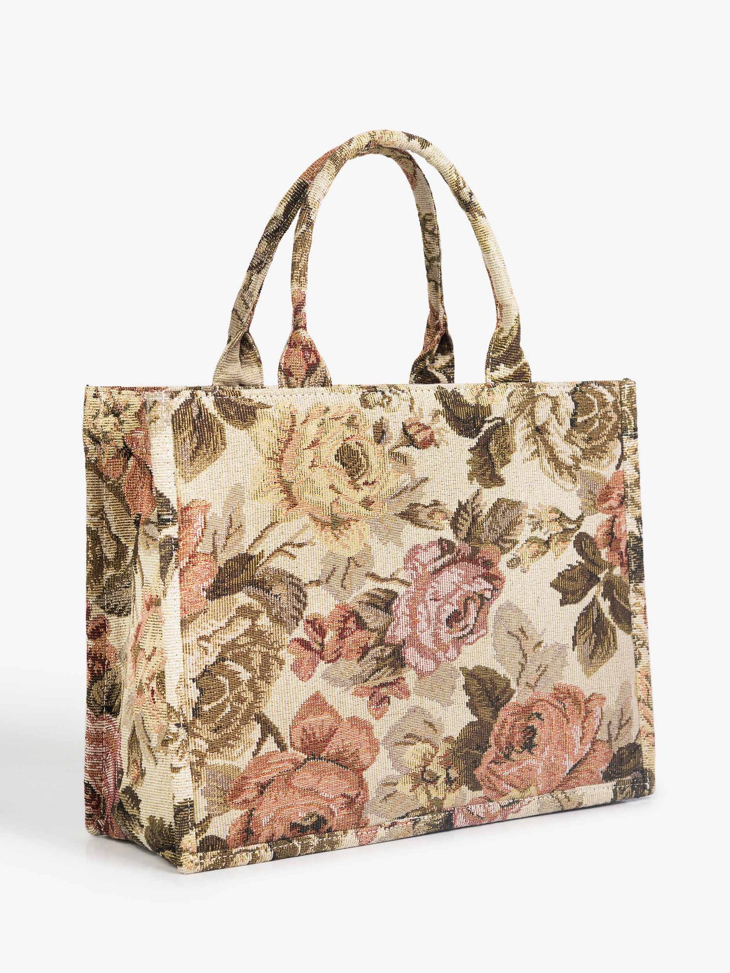 Floral Pattern Tote Bag