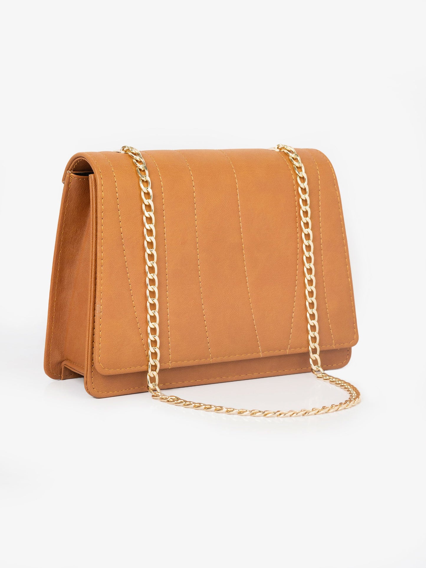 Quilted Flap Handbag