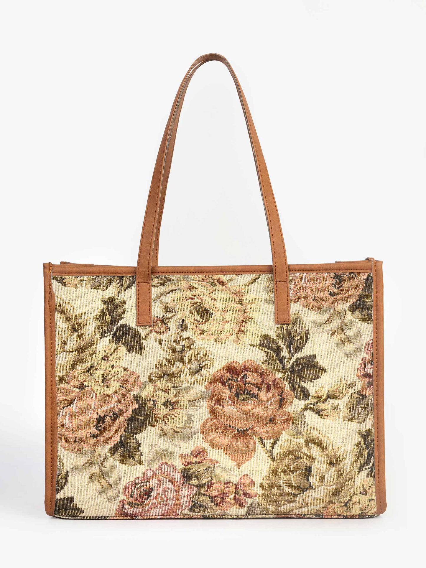 Floral Pattern Tote Bag