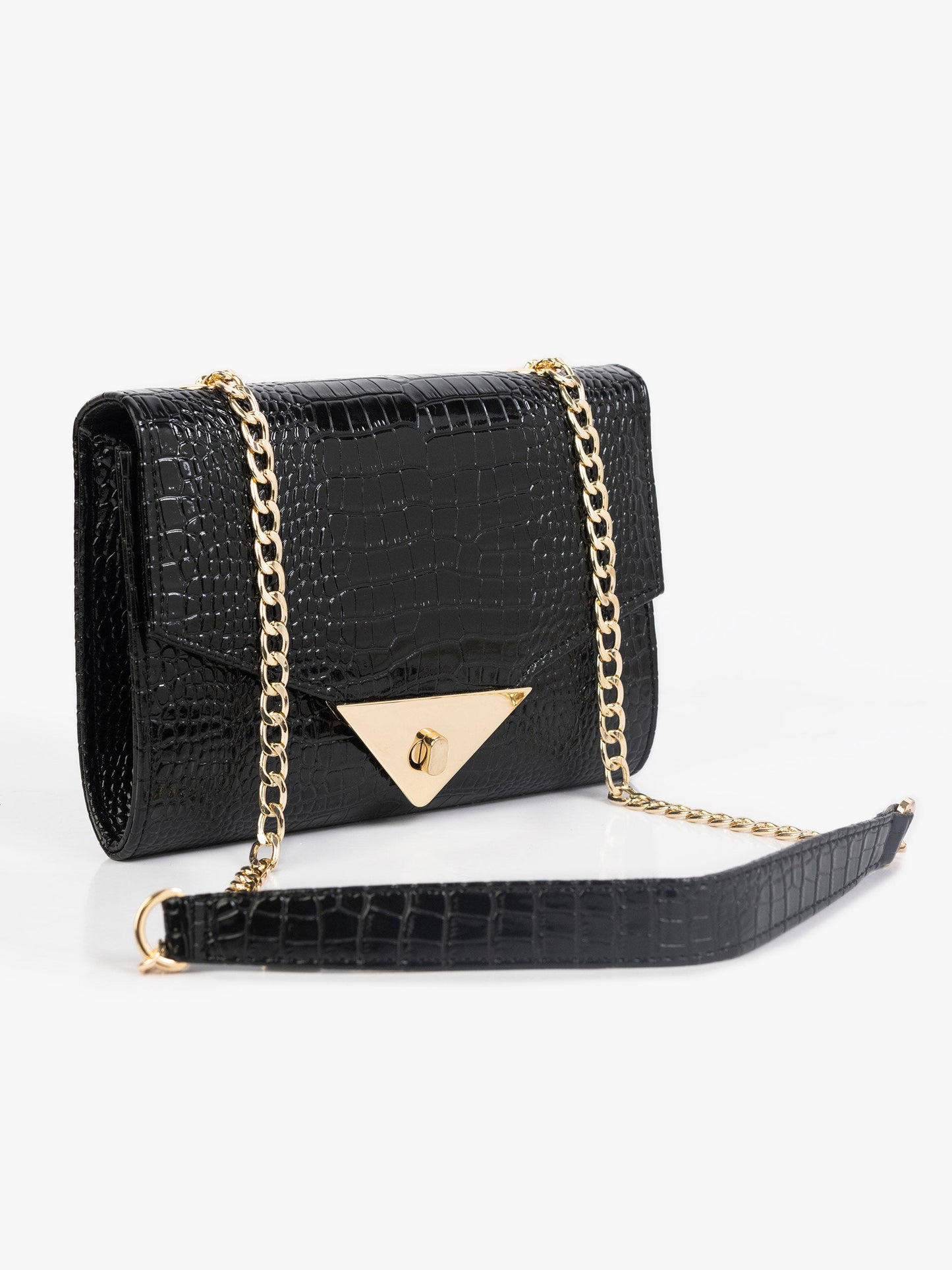 Snake Textured Clutch