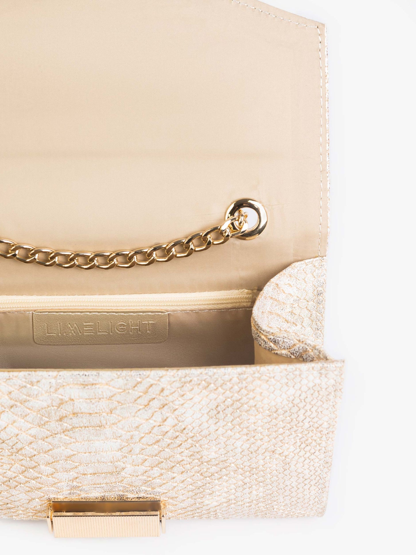 Snakeskin Clutch