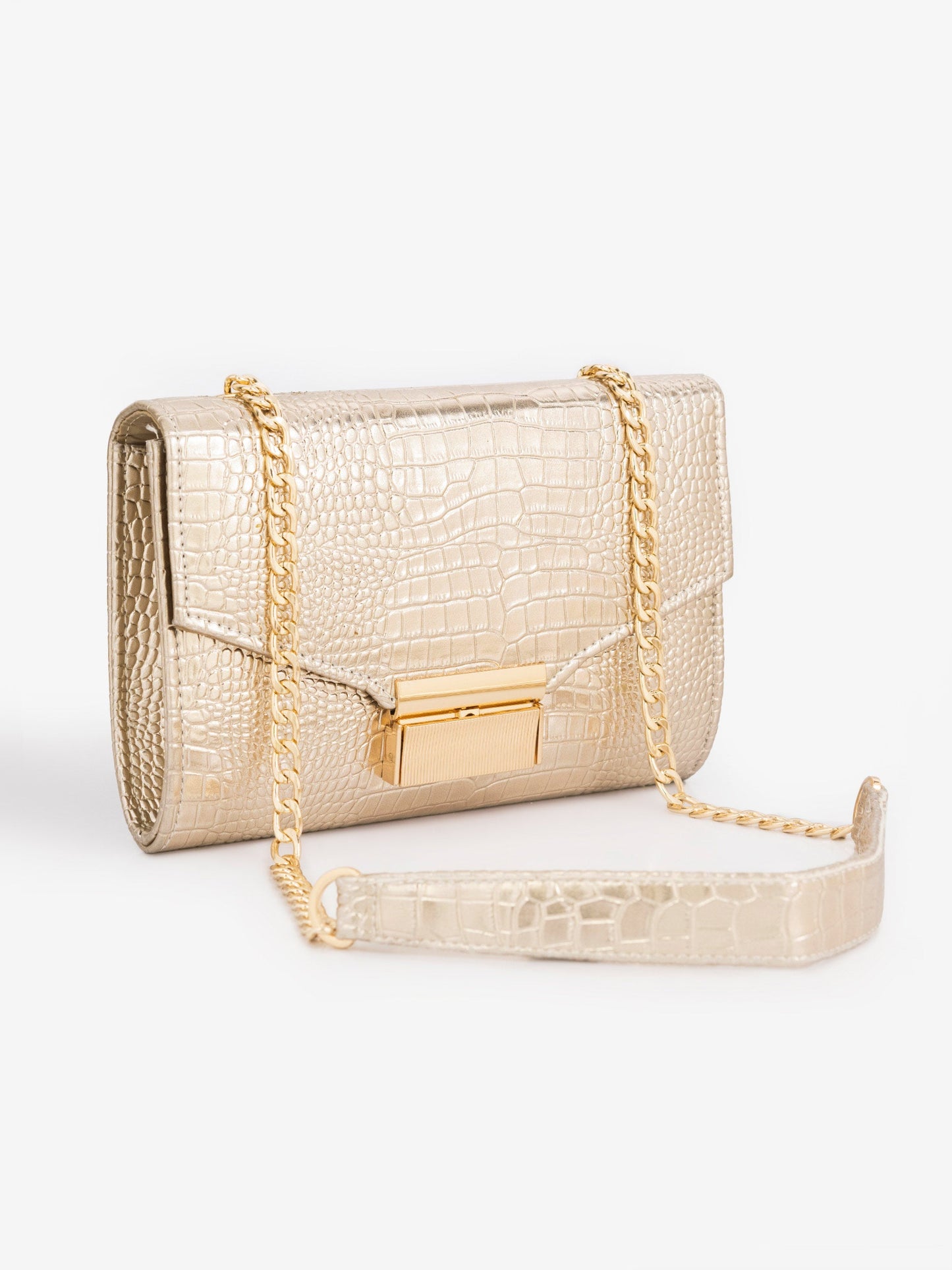 Snakeskin Clutch