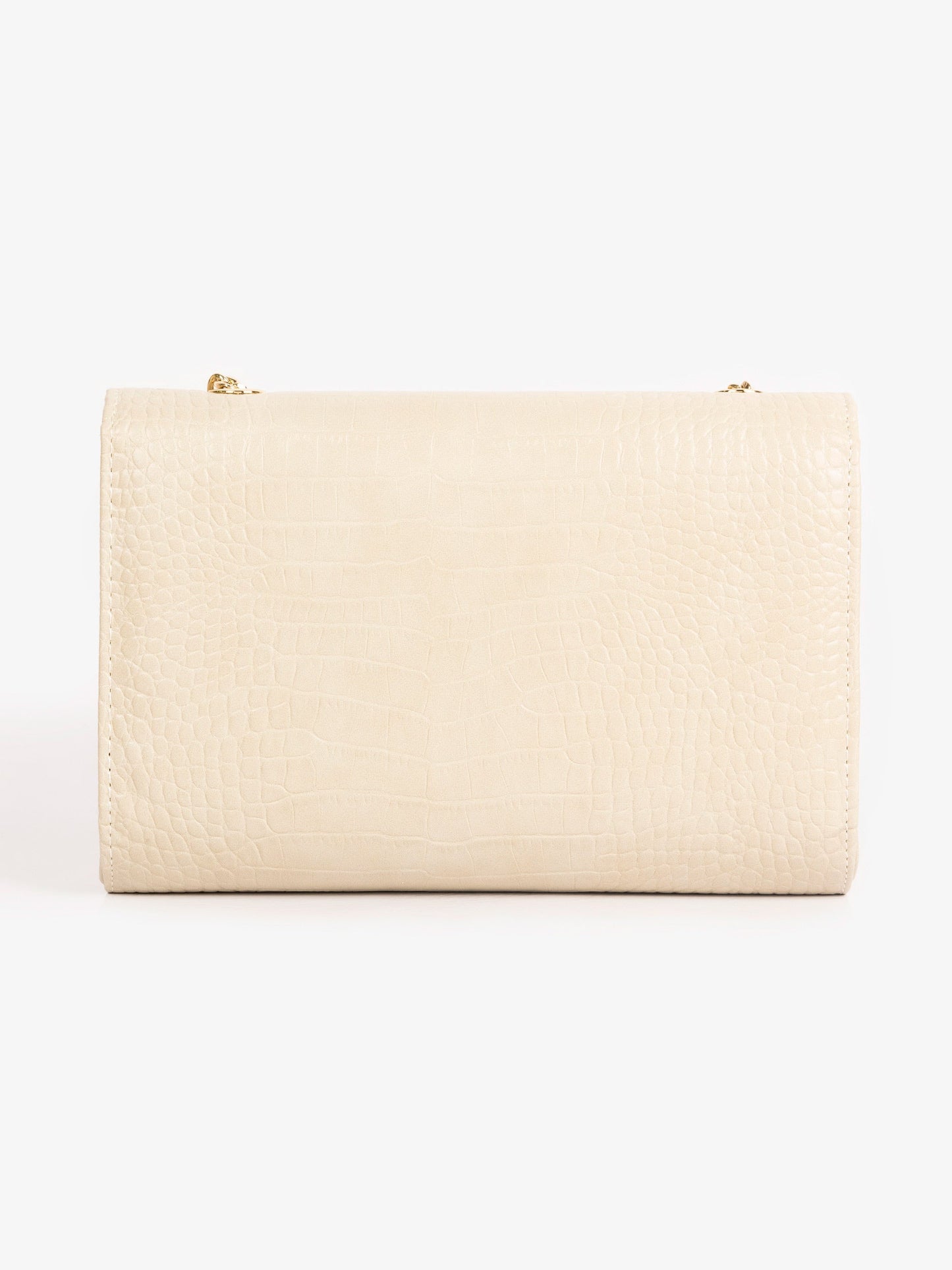 Textured Nude Clutch