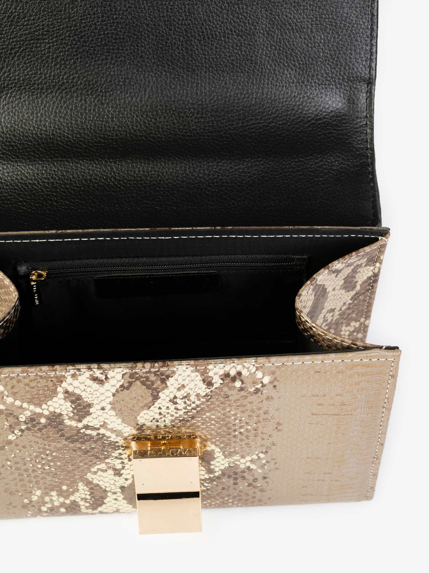 Snake Print Handbag