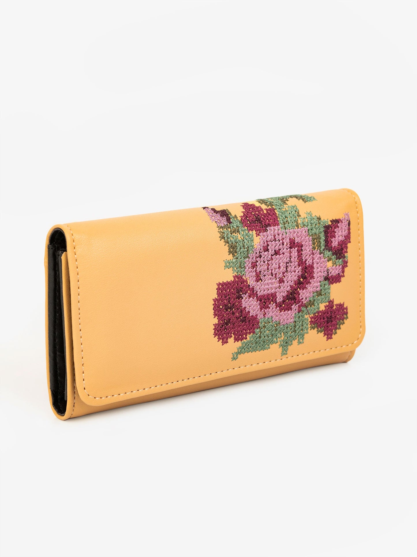 Embroidered Wallet
