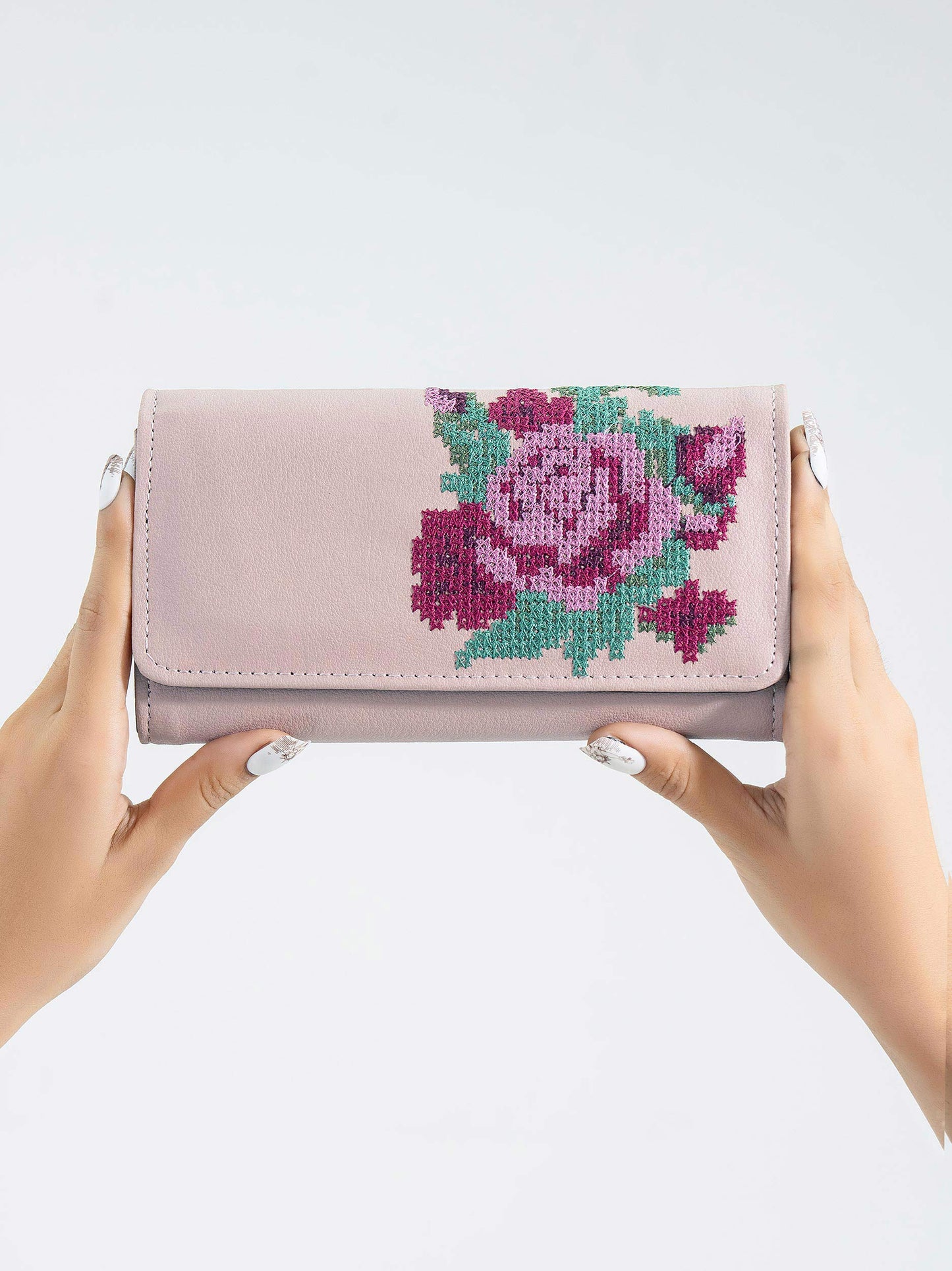 Embroidered Wallet