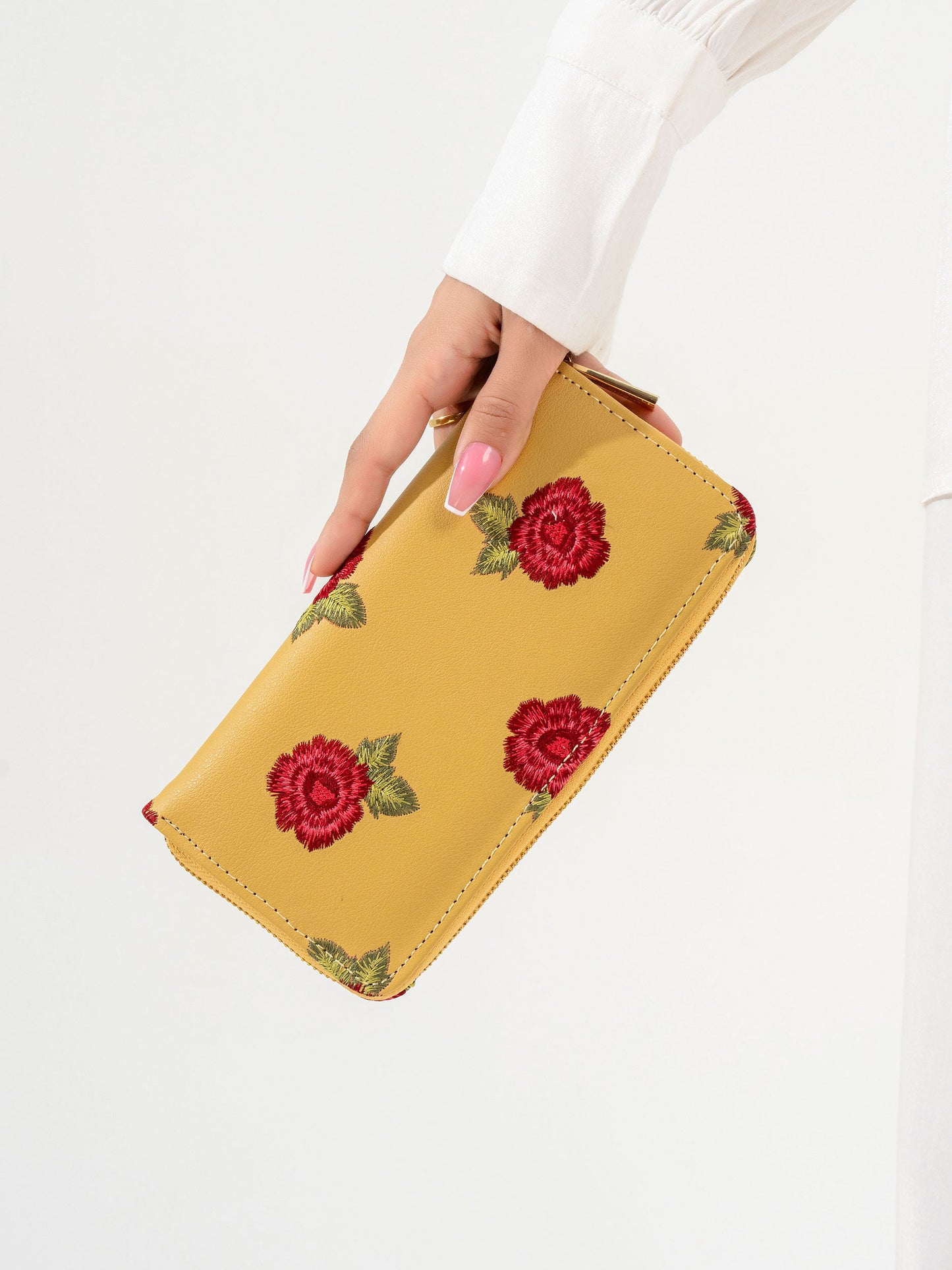 Embroidered Wallet